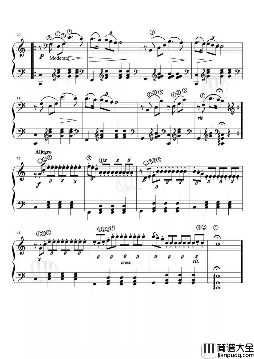 少女的祈祷钢琴谱_婉转的琴声中,流淌出少女心事