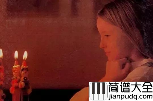 少女的祈祷钢琴谱_婉转的琴声中,流淌出少女心事