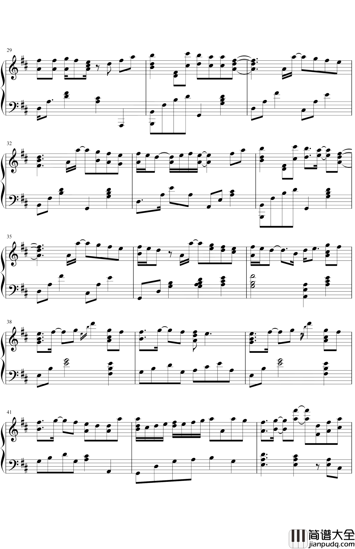 Everything_I_Need钢琴谱_Skylar_Grey_海洋,你是我生命的意义