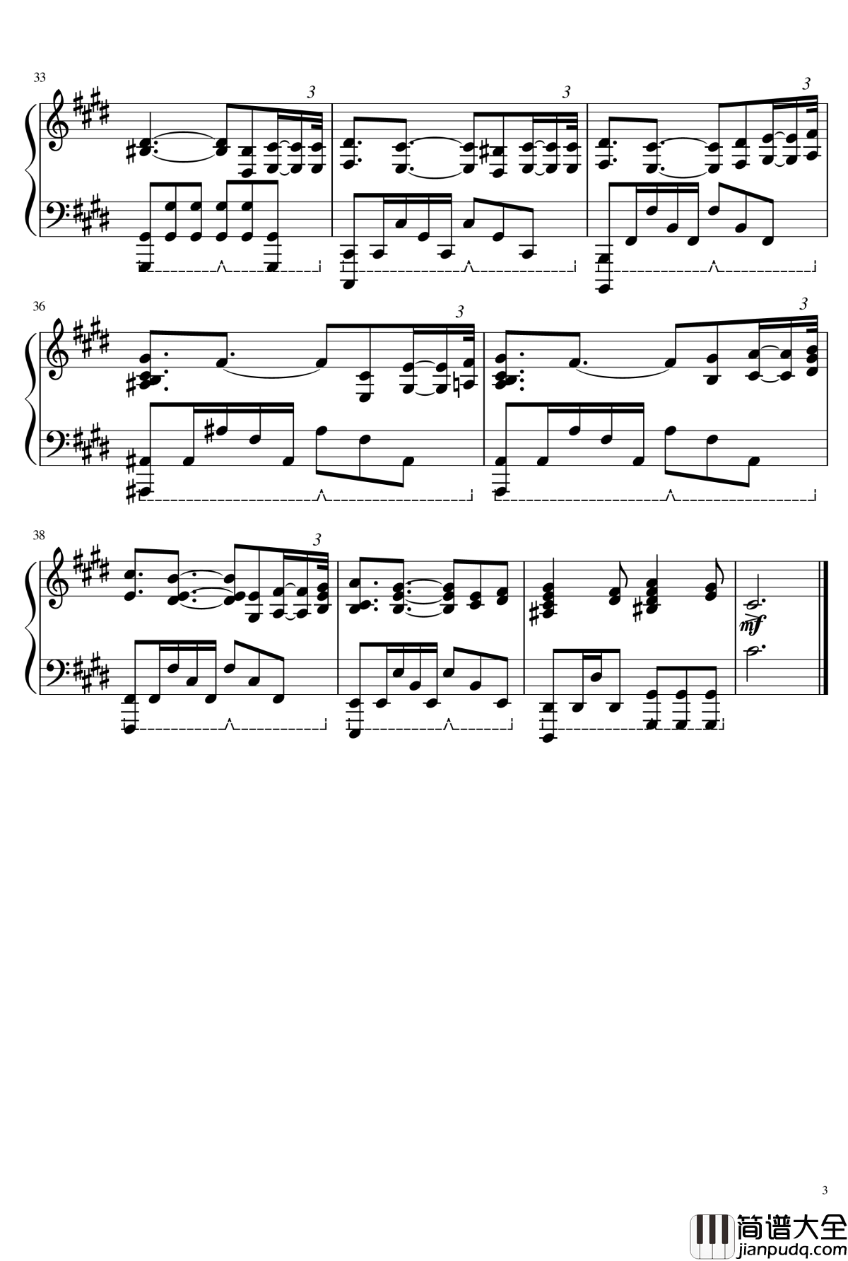 人在旅途钢琴谱_狼与香辛料_Spice_and_Wolf_OP_清浦夏実