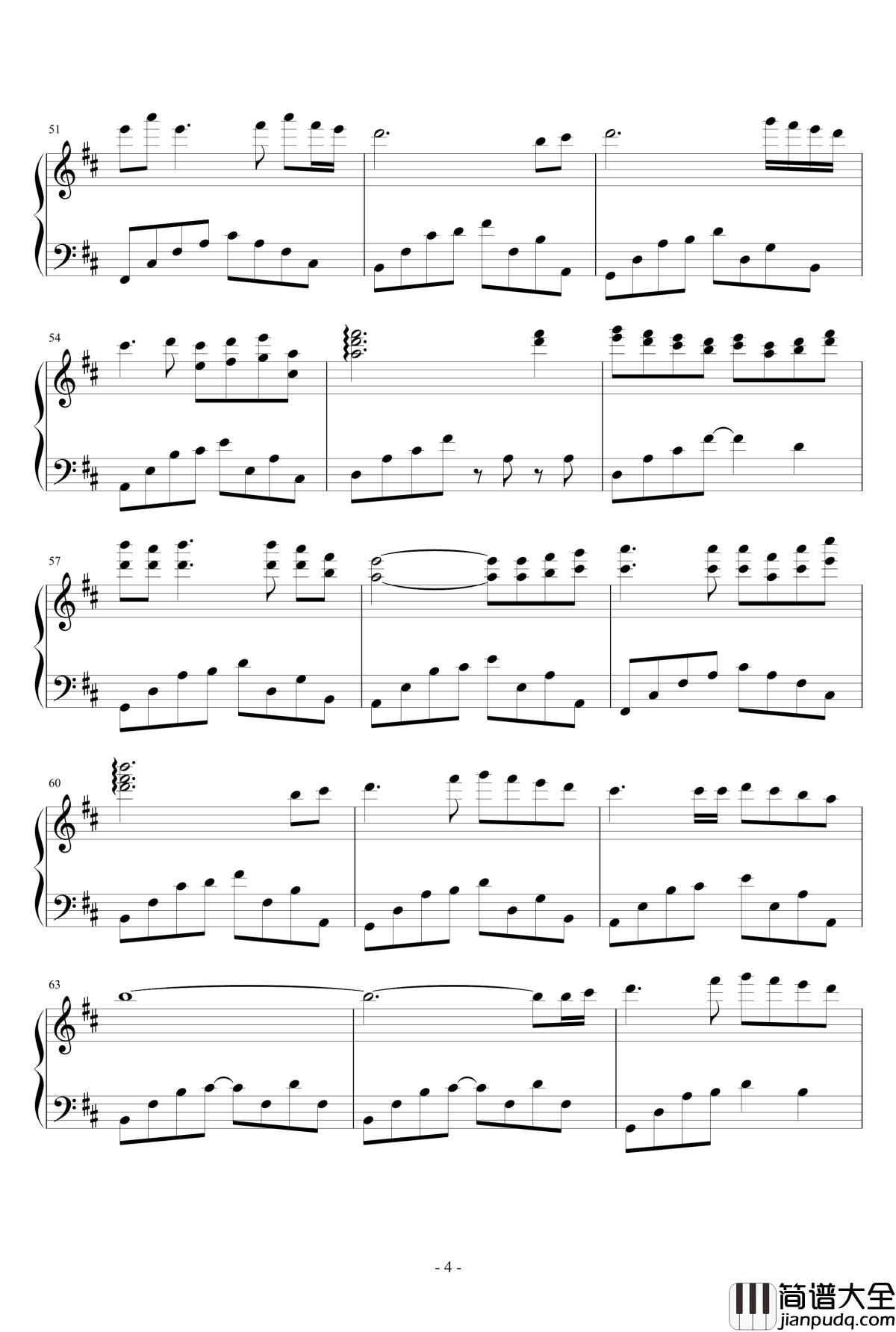 五月钢琴谱_scgdzstax