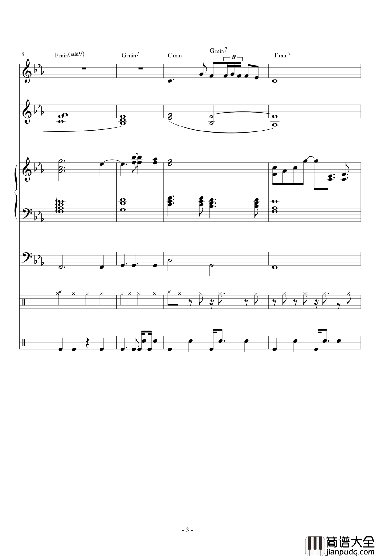 The_back_of_beyond钢琴谱_M2U