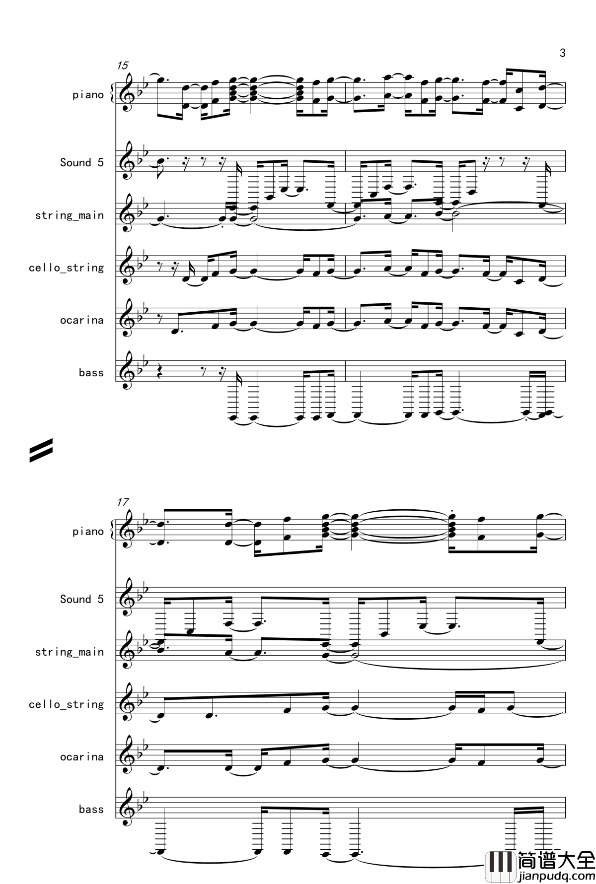 超越时空的思念钢琴谱_犬夜叉