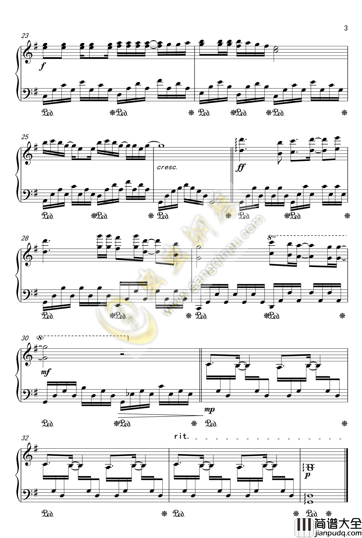 ハッピーアイスクリーム!钢琴谱_长骑美眉！ED