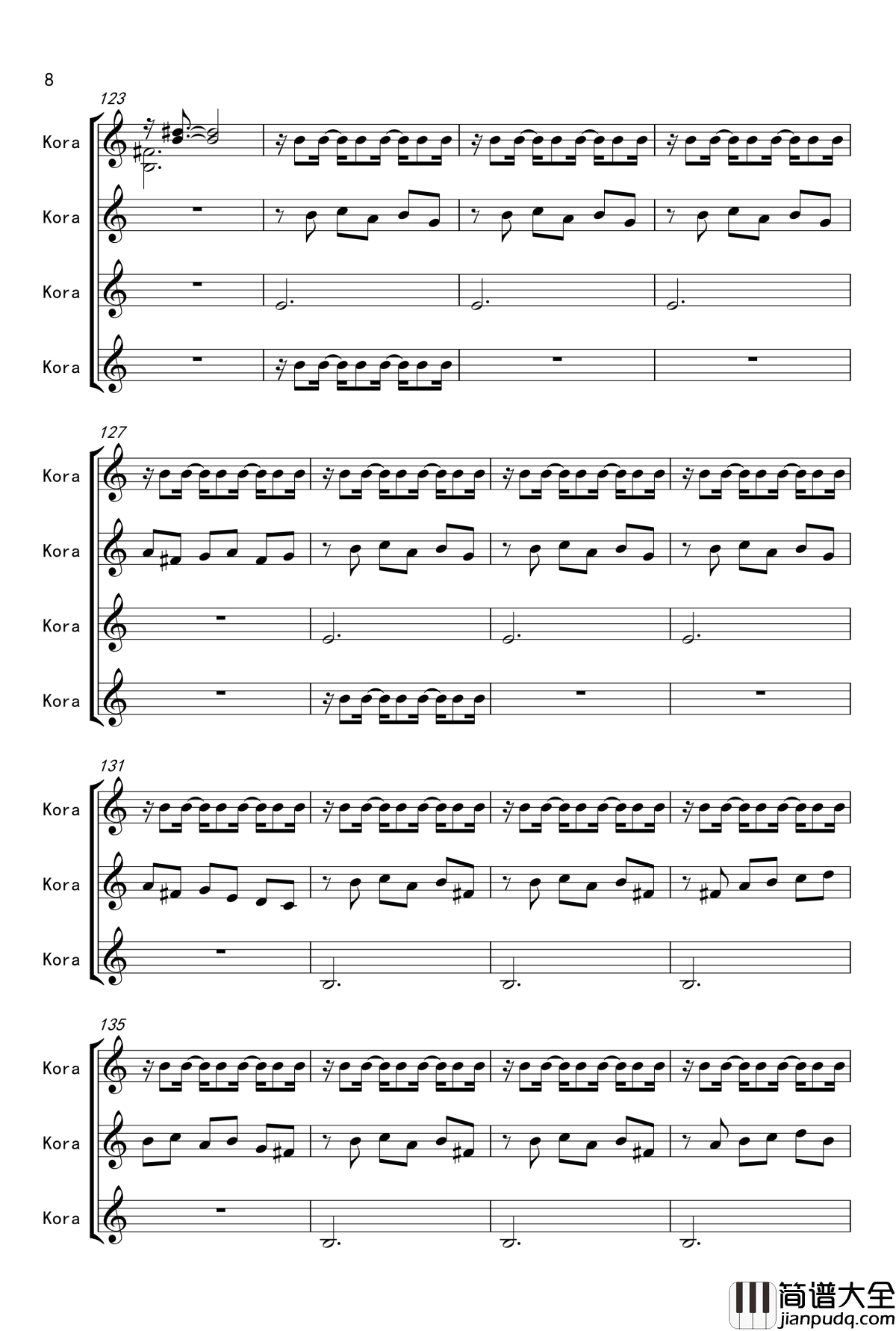 一首有难度的练习曲钢琴谱_伊萨克·阿尔贝尼兹