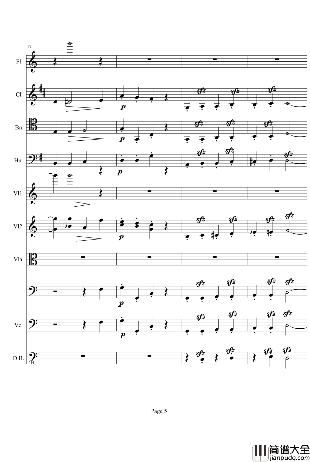 奏鸣曲之交响钢琴谱_第10首_Ⅱ_贝多芬_beethoven