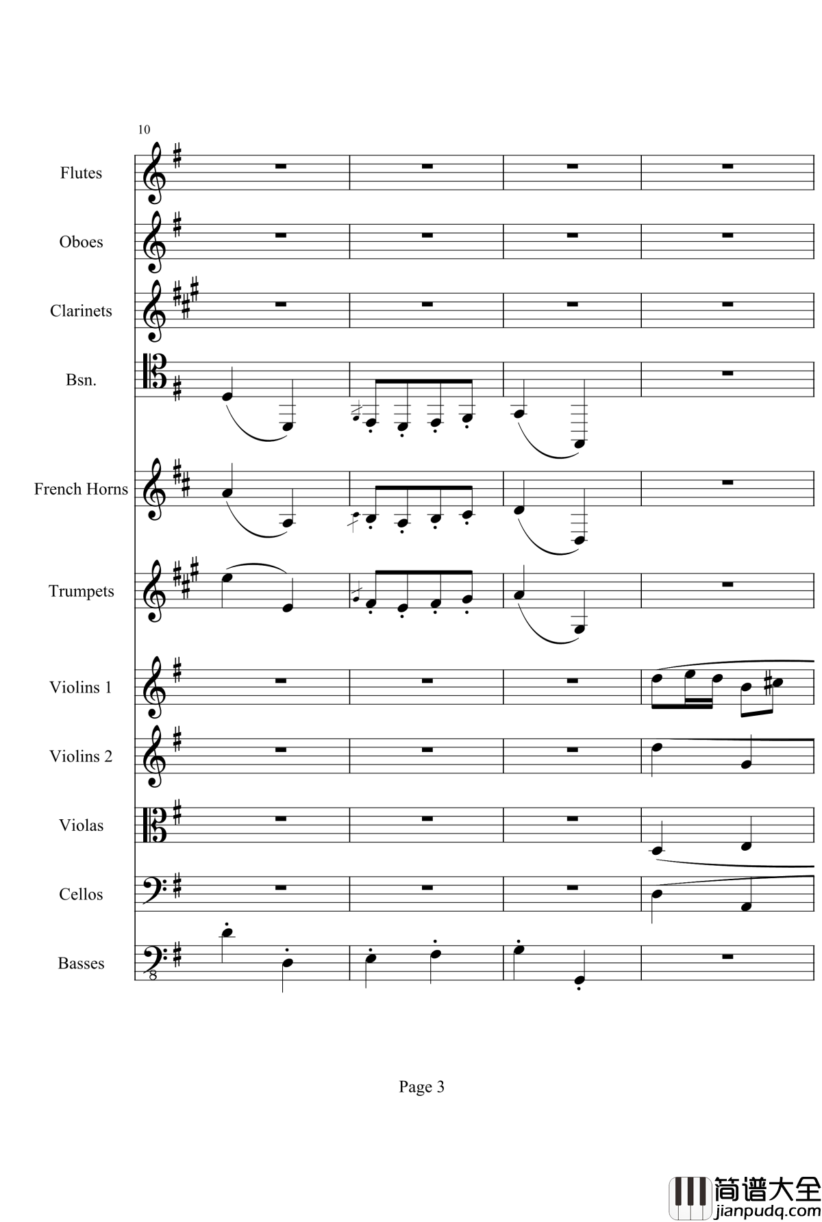 奏鸣曲之交响钢琴谱_第25首_Ⅲ_贝多芬_beethoven