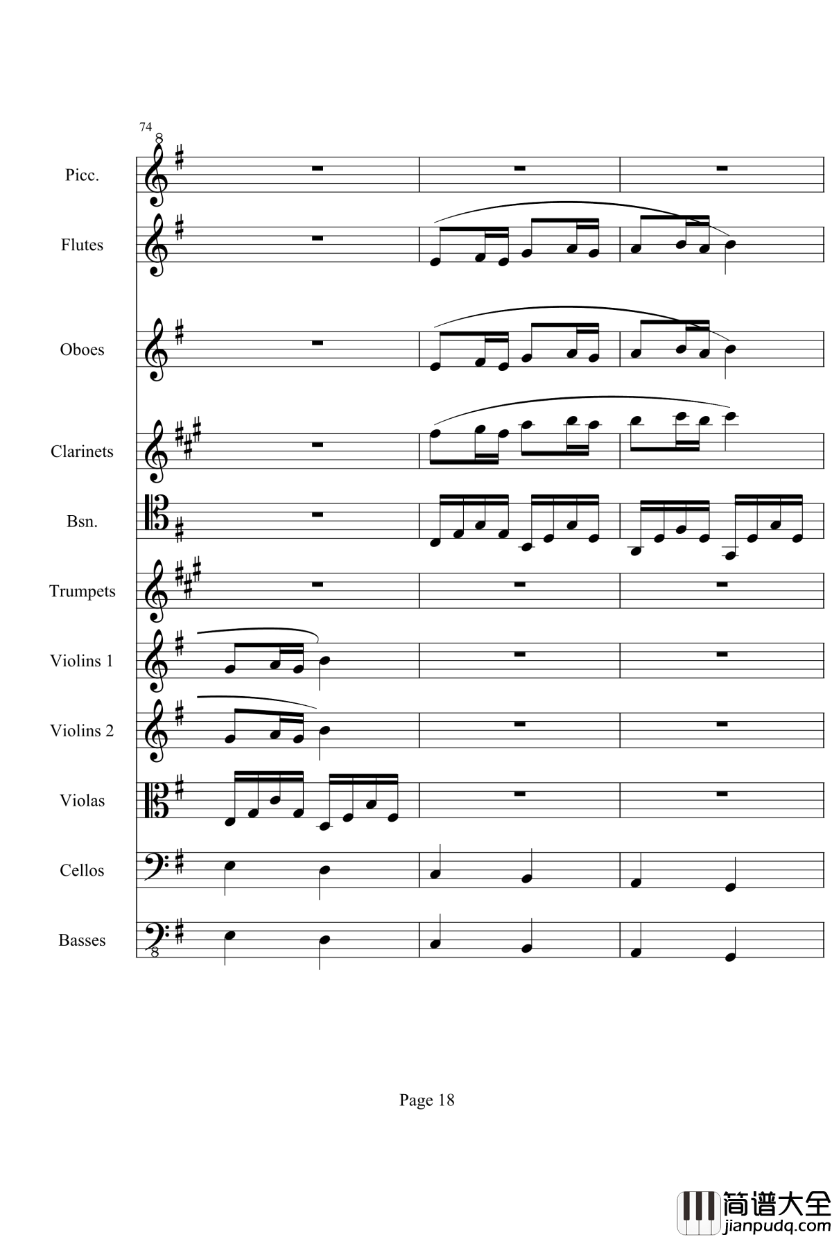 奏鸣曲之交响钢琴谱_第25首_Ⅲ_贝多芬_beethoven