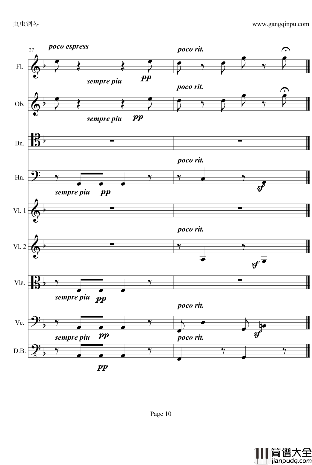 奏鸣曲之交响钢琴谱_第21_Ⅱ_贝多芬_beethoven