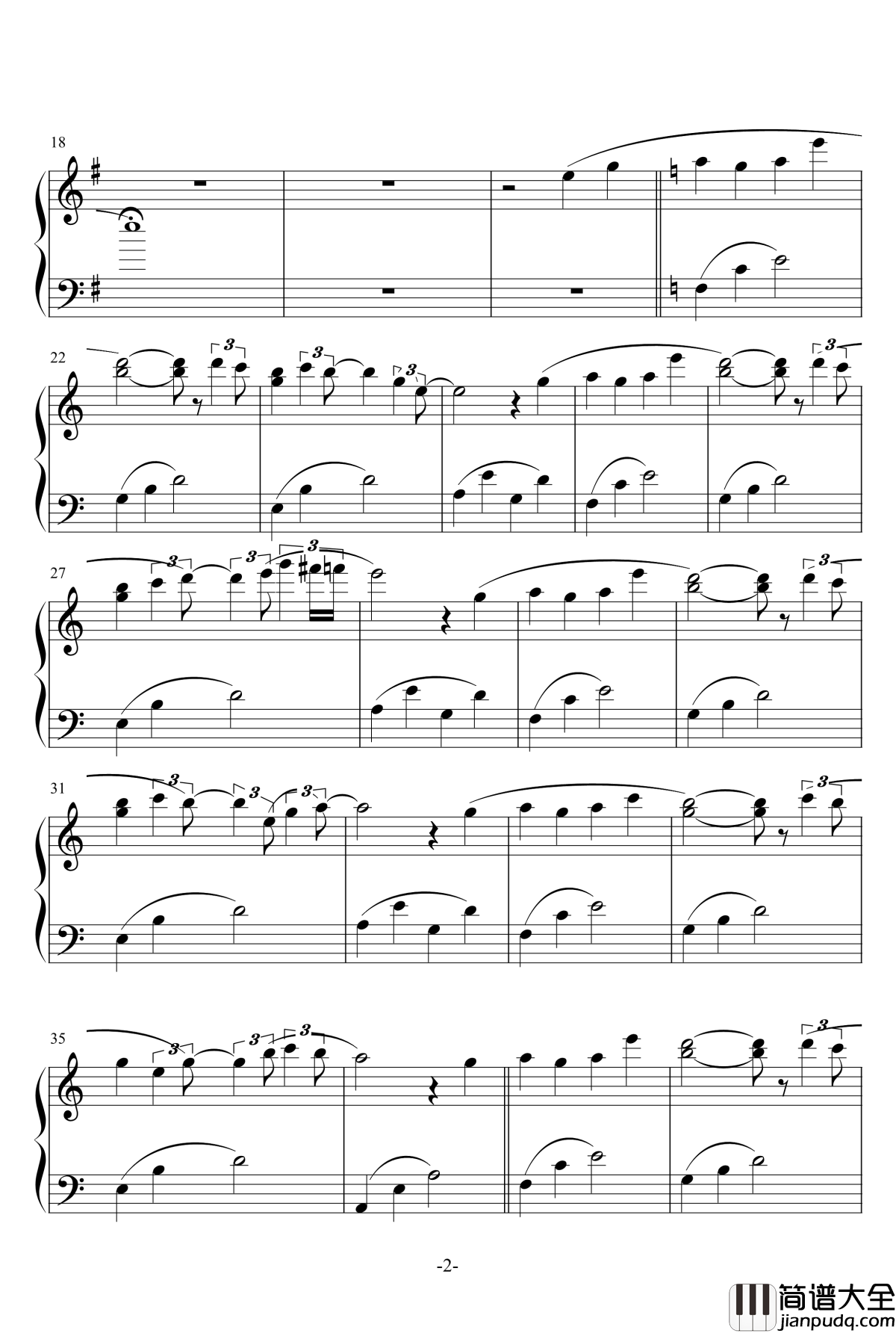 雨咲ATCG钢琴谱_二夜祭