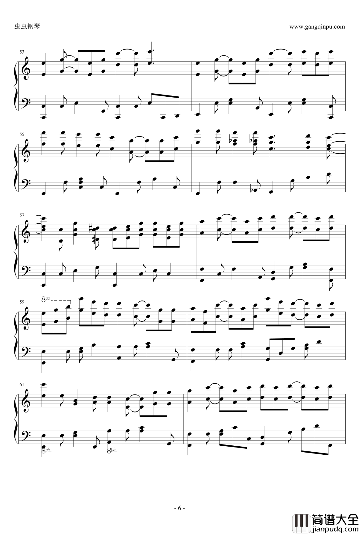 圣诞结钢琴谱_英皇钢琴热恋系列版_陈奕迅