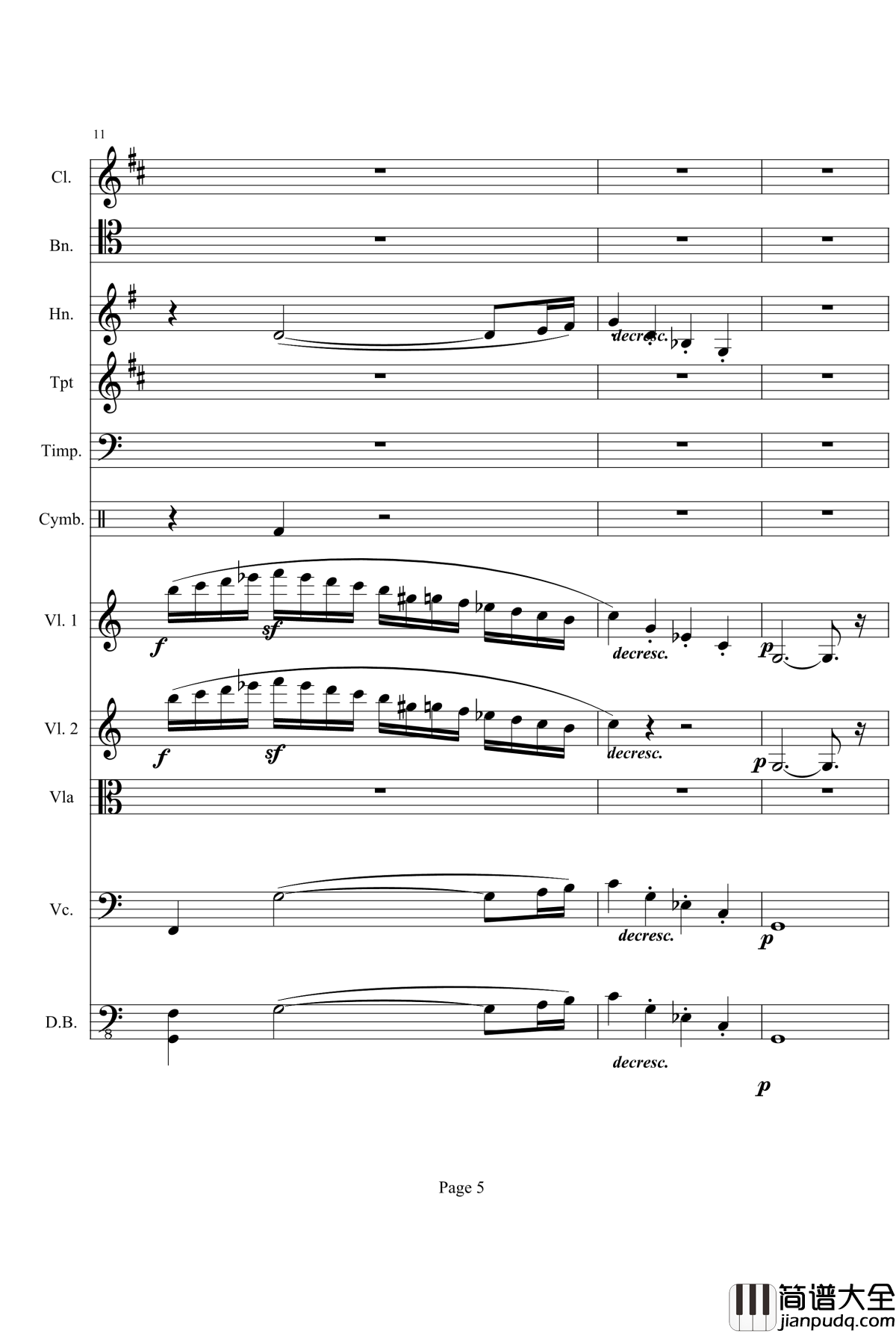 奏鸣曲之交响钢琴谱_第21_Ⅰ_贝多芬_beethoven