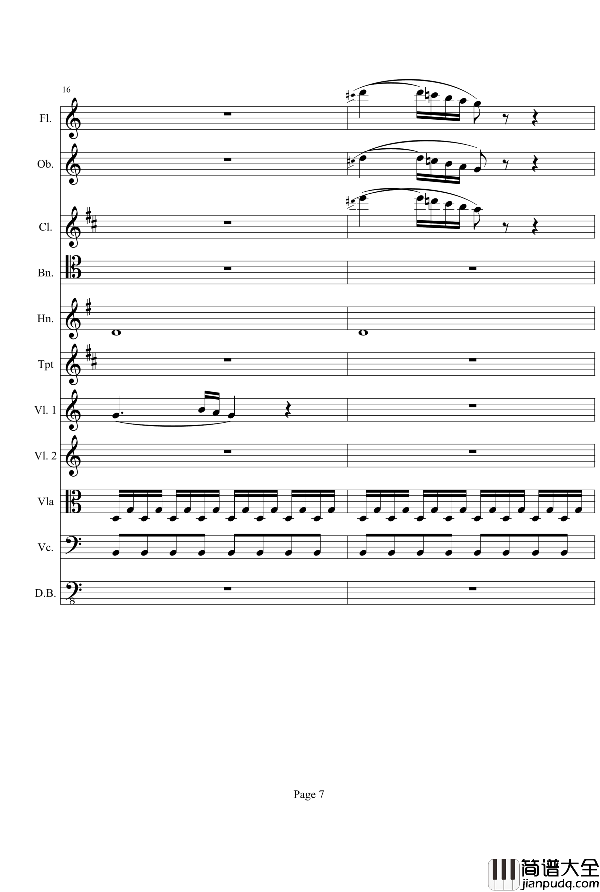 奏鸣曲之交响钢琴谱_第21_Ⅰ_贝多芬_beethoven