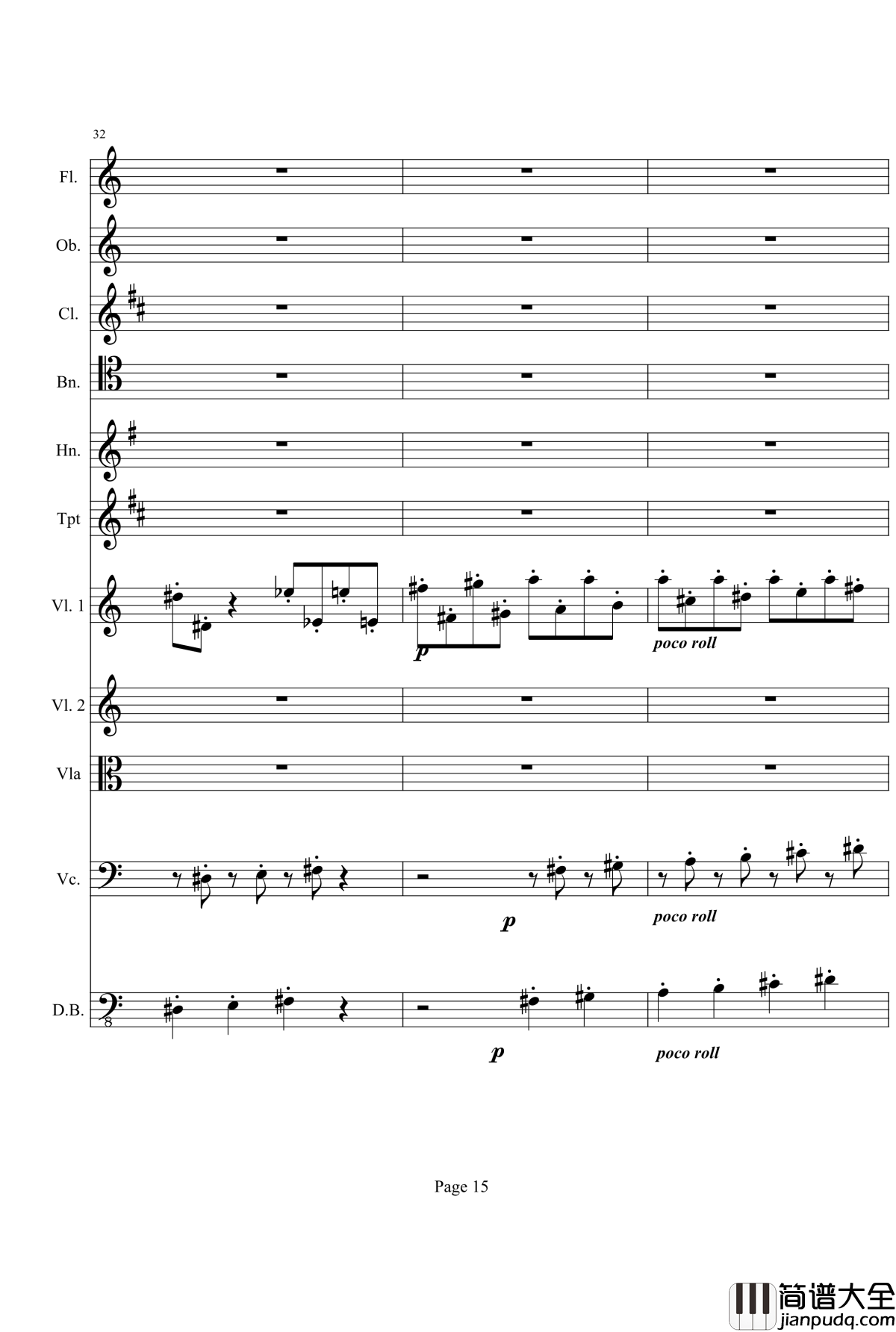 奏鸣曲之交响钢琴谱_第21_Ⅰ_贝多芬_beethoven