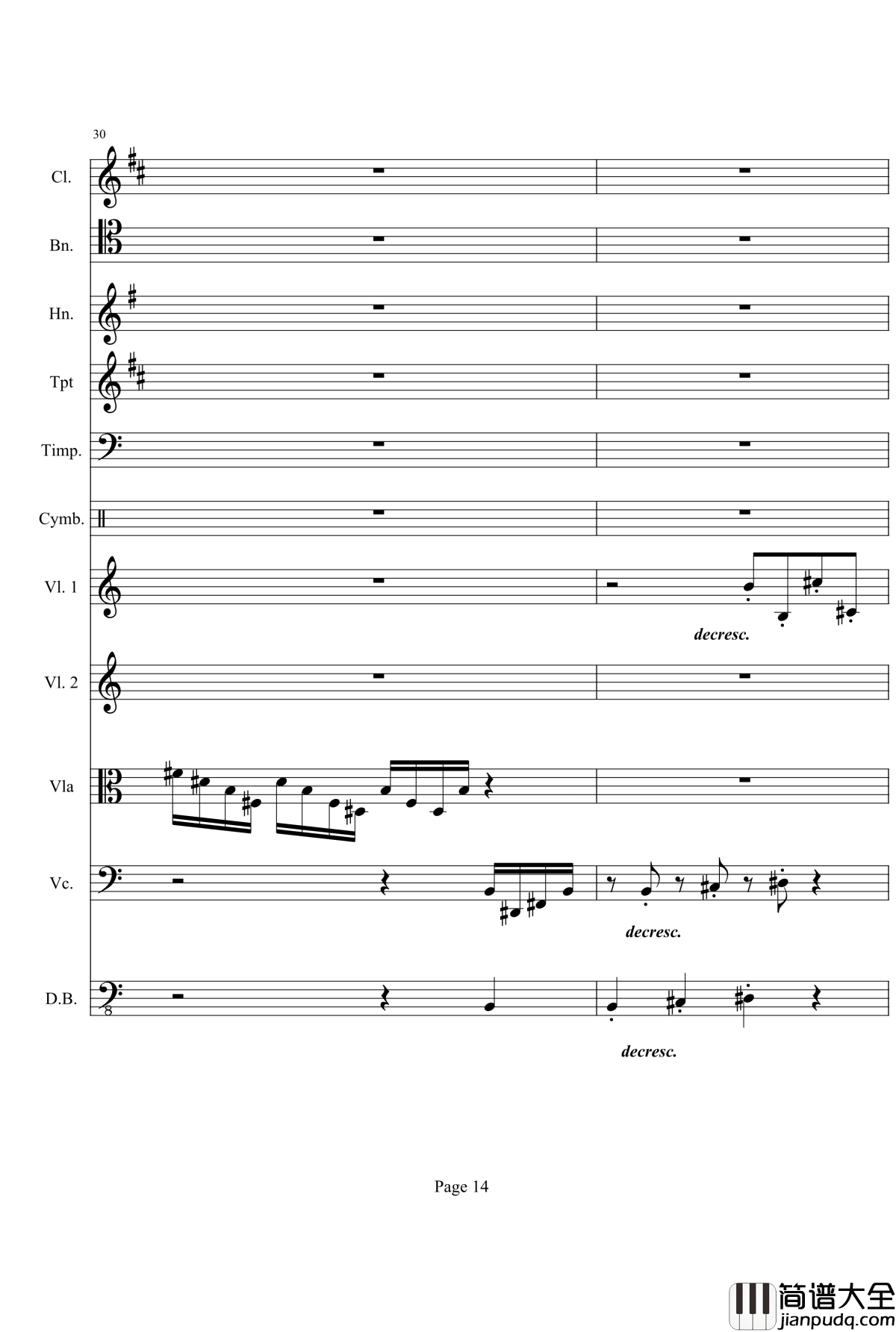 奏鸣曲之交响钢琴谱_第21_Ⅰ_贝多芬_beethoven