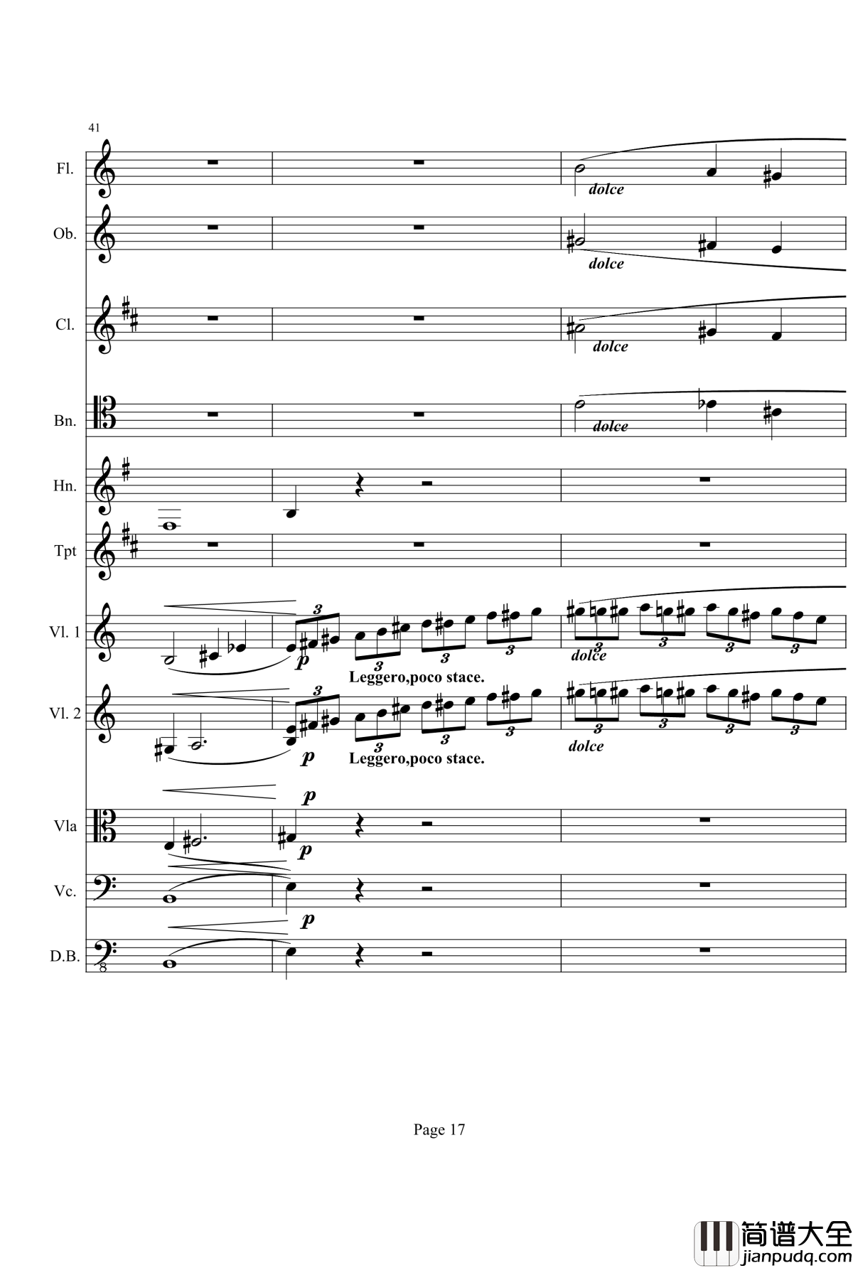 奏鸣曲之交响钢琴谱_第21_Ⅰ_贝多芬_beethoven