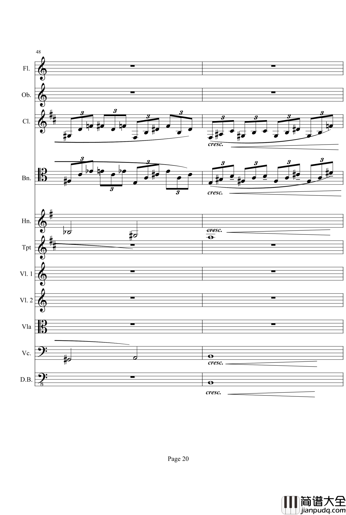 奏鸣曲之交响钢琴谱_第21_Ⅰ_贝多芬_beethoven