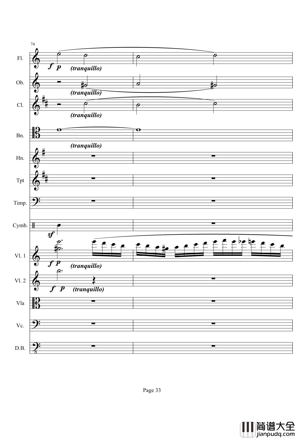 奏鸣曲之交响钢琴谱_第21_Ⅰ_贝多芬_beethoven