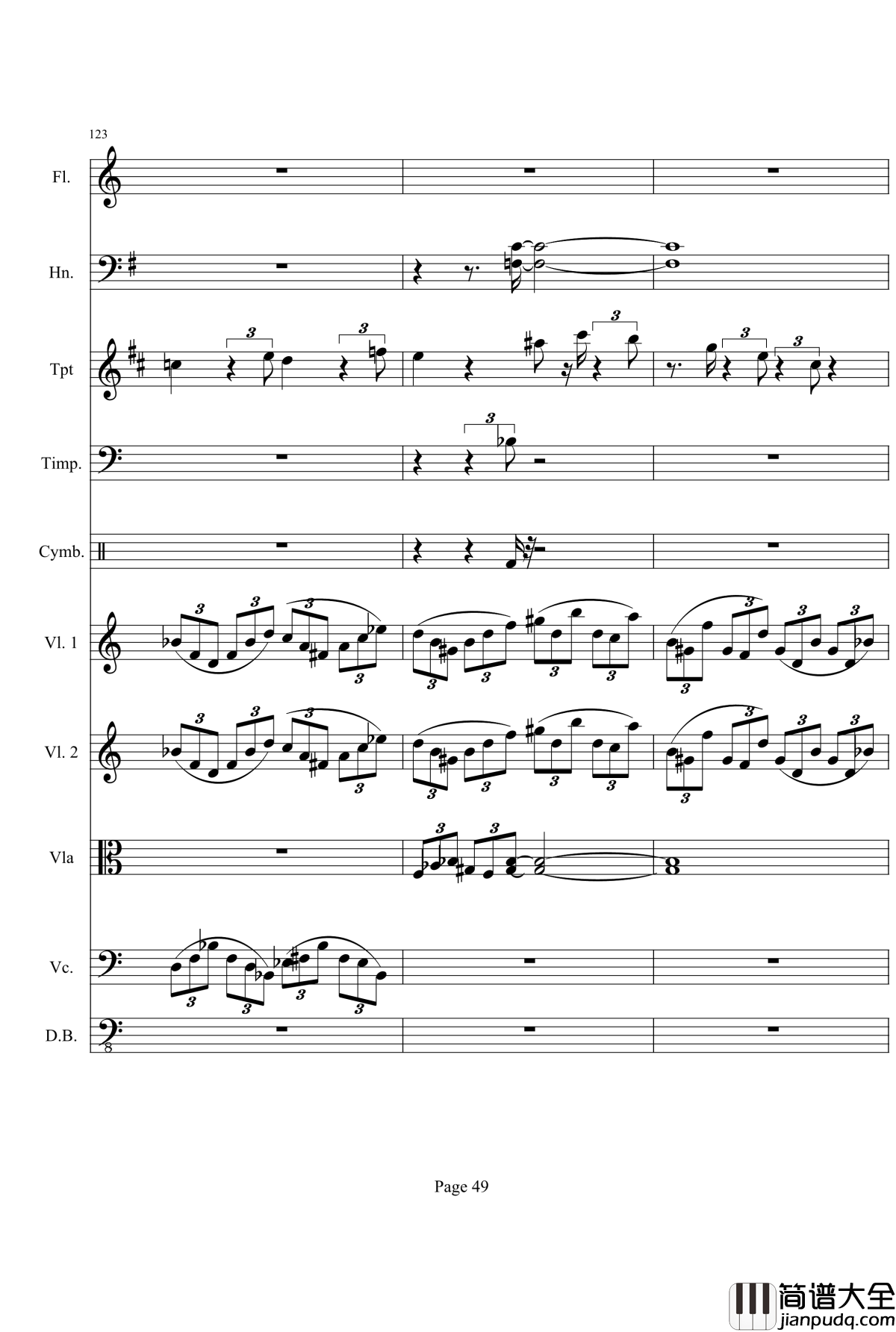 奏鸣曲之交响钢琴谱_第21_Ⅰ_贝多芬_beethoven