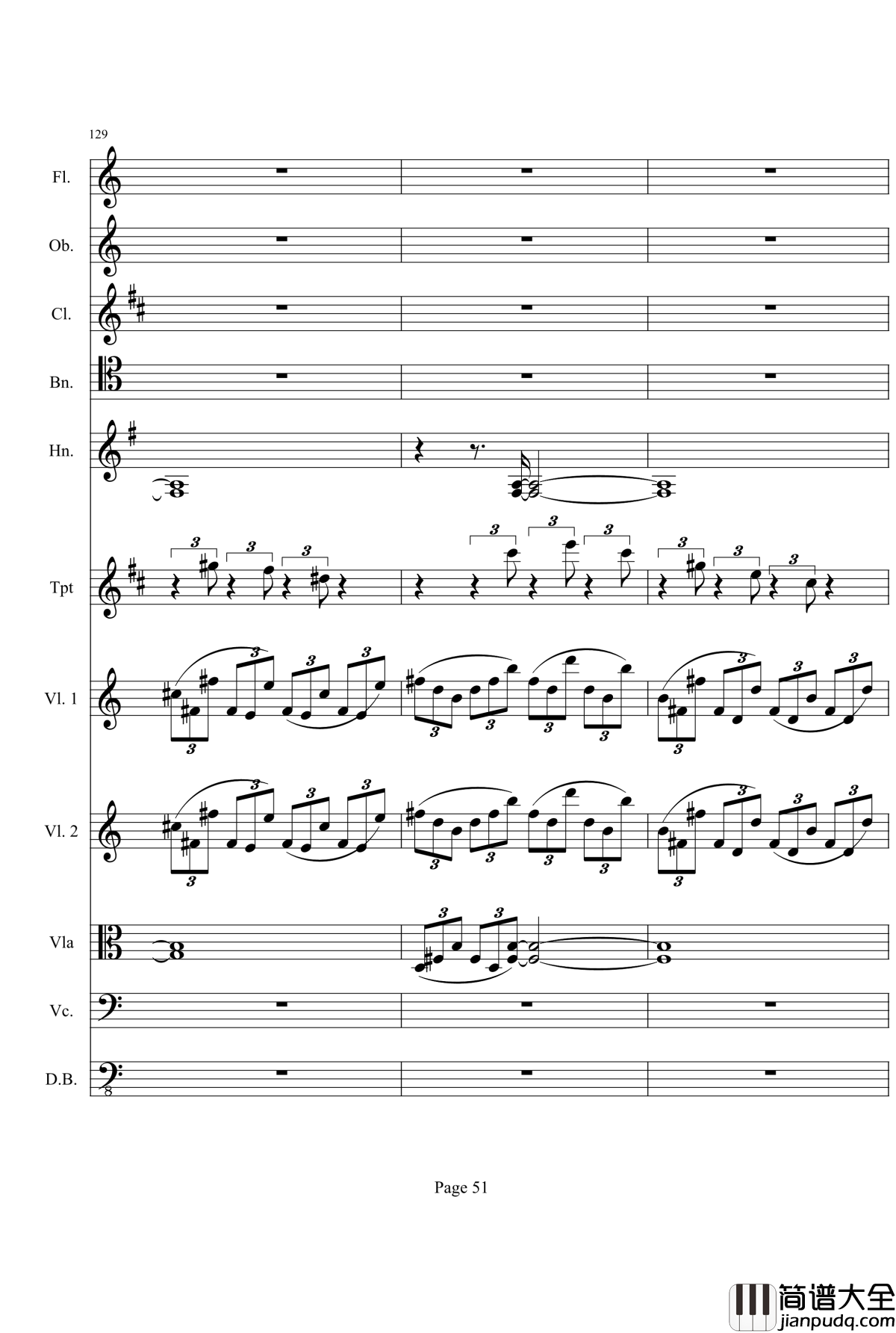 奏鸣曲之交响钢琴谱_第21_Ⅰ_贝多芬_beethoven