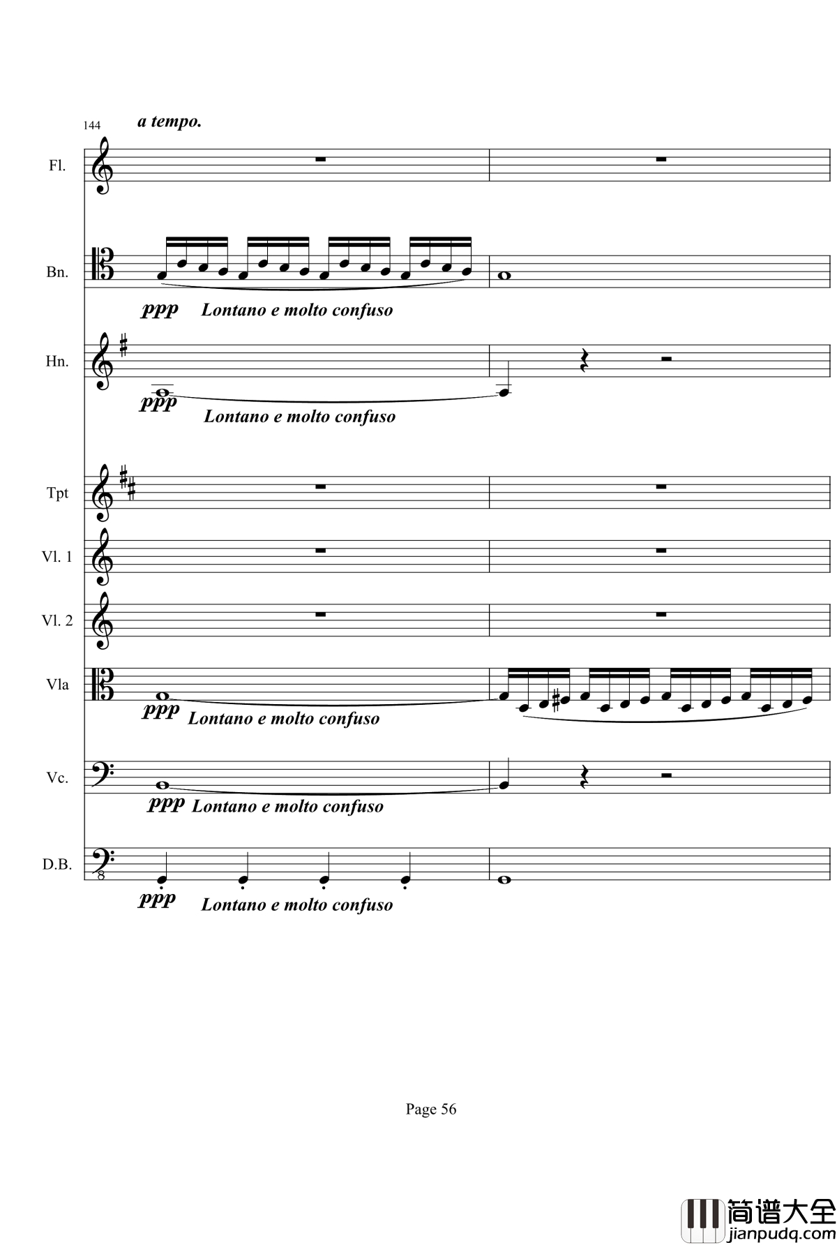 奏鸣曲之交响钢琴谱_第21_Ⅰ_贝多芬_beethoven