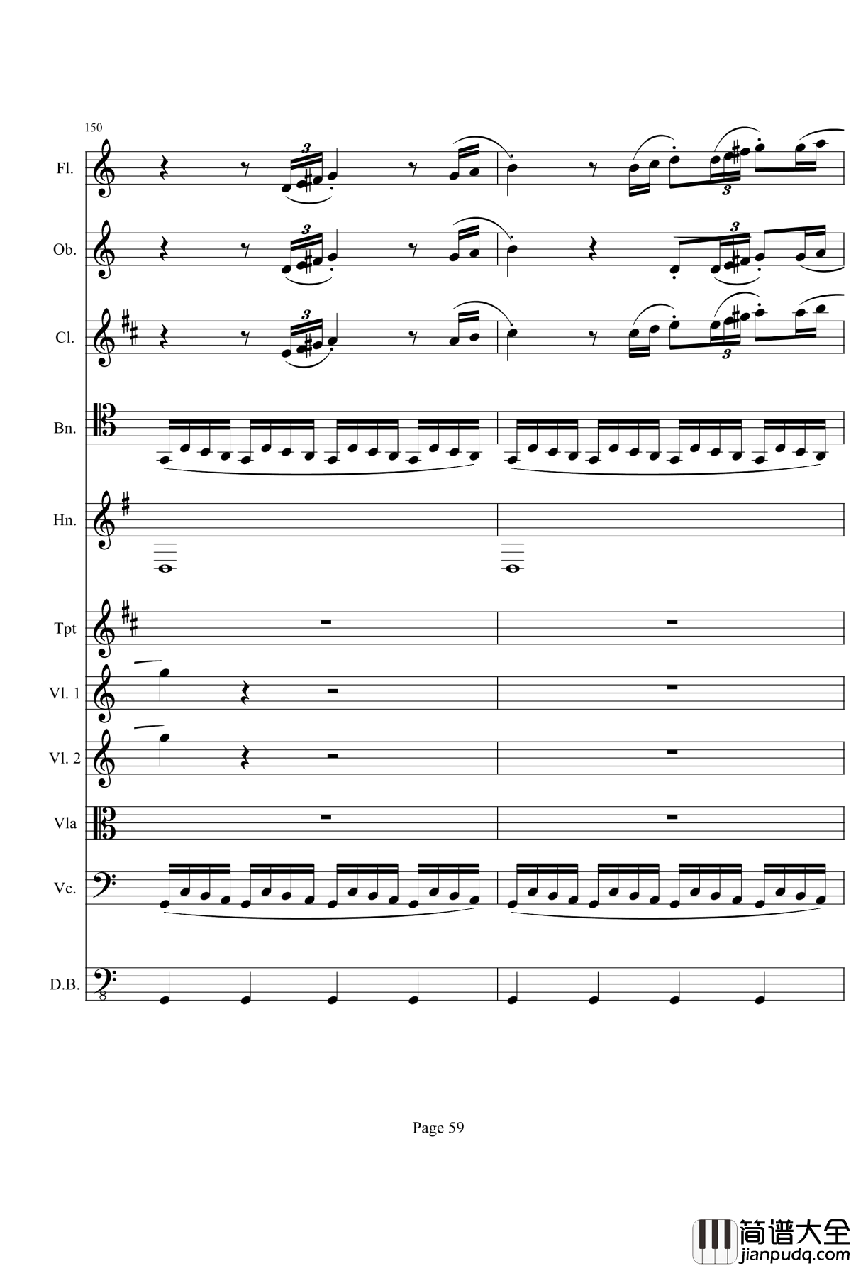 奏鸣曲之交响钢琴谱_第21_Ⅰ_贝多芬_beethoven