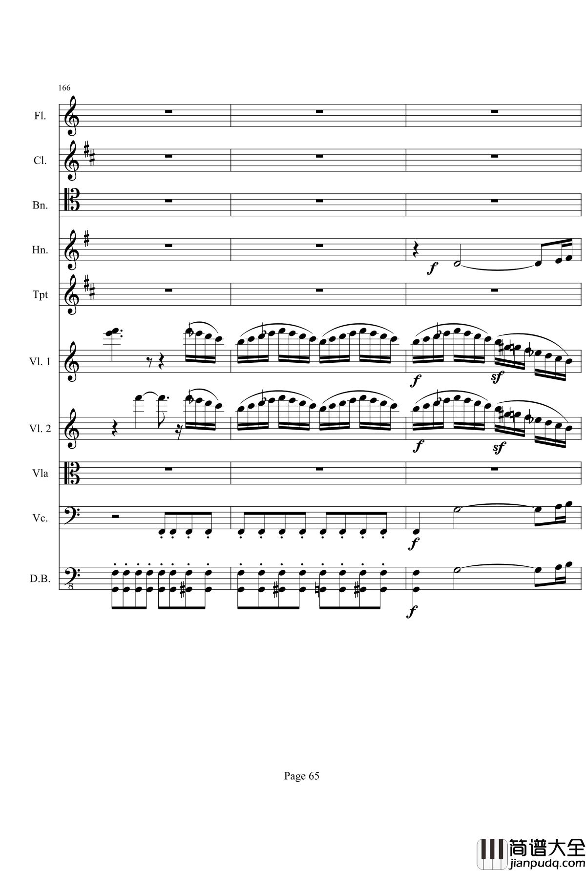 奏鸣曲之交响钢琴谱_第21_Ⅰ_贝多芬_beethoven