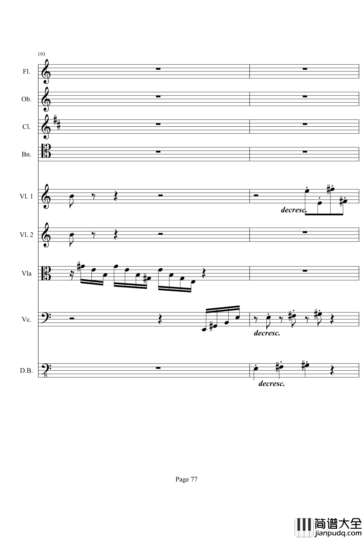 奏鸣曲之交响钢琴谱_第21_Ⅰ_贝多芬_beethoven