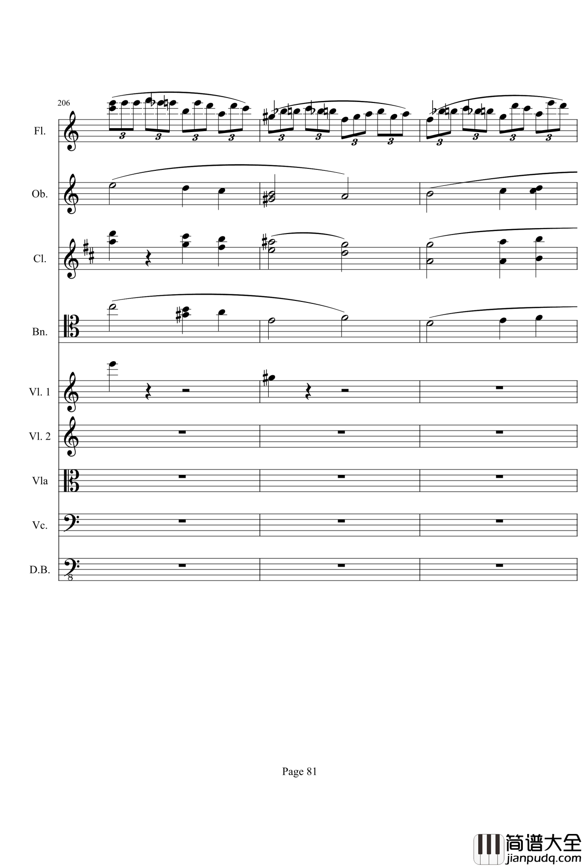 奏鸣曲之交响钢琴谱_第21_Ⅰ_贝多芬_beethoven