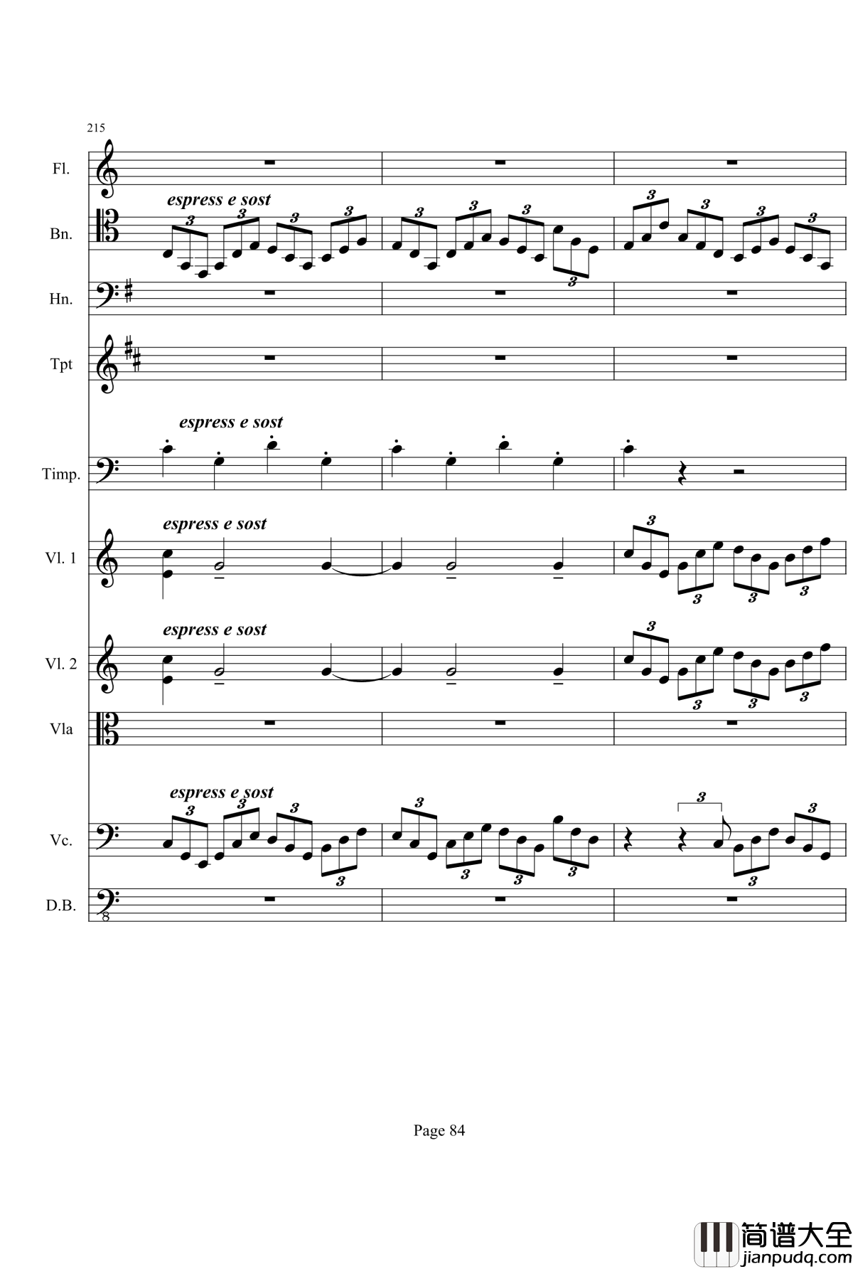 奏鸣曲之交响钢琴谱_第21_Ⅰ_贝多芬_beethoven