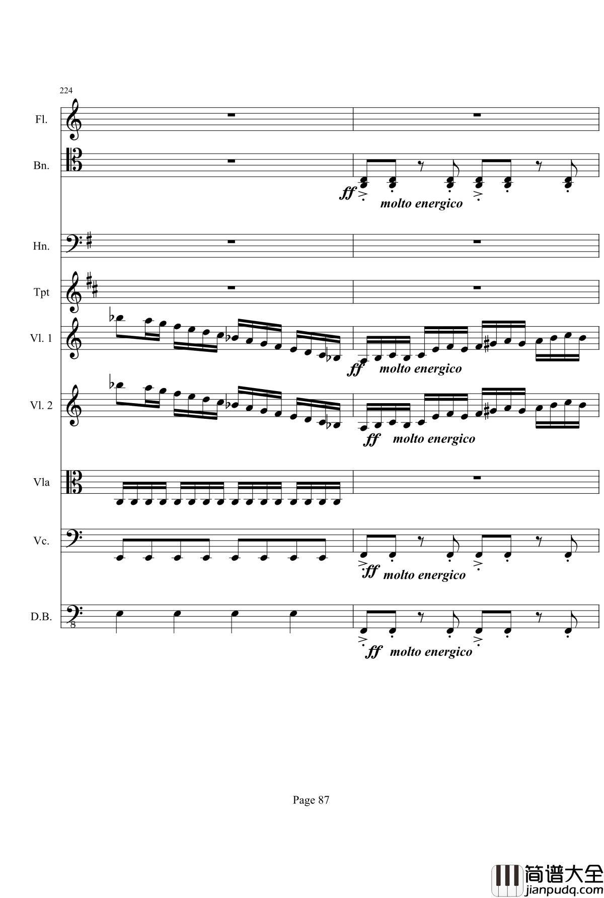 奏鸣曲之交响钢琴谱_第21_Ⅰ_贝多芬_beethoven