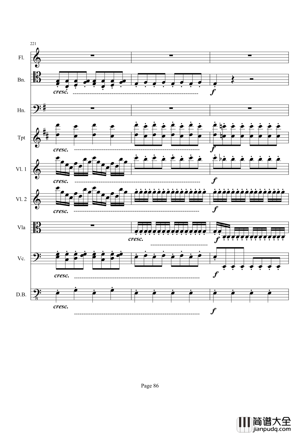 奏鸣曲之交响钢琴谱_第21_Ⅰ_贝多芬_beethoven