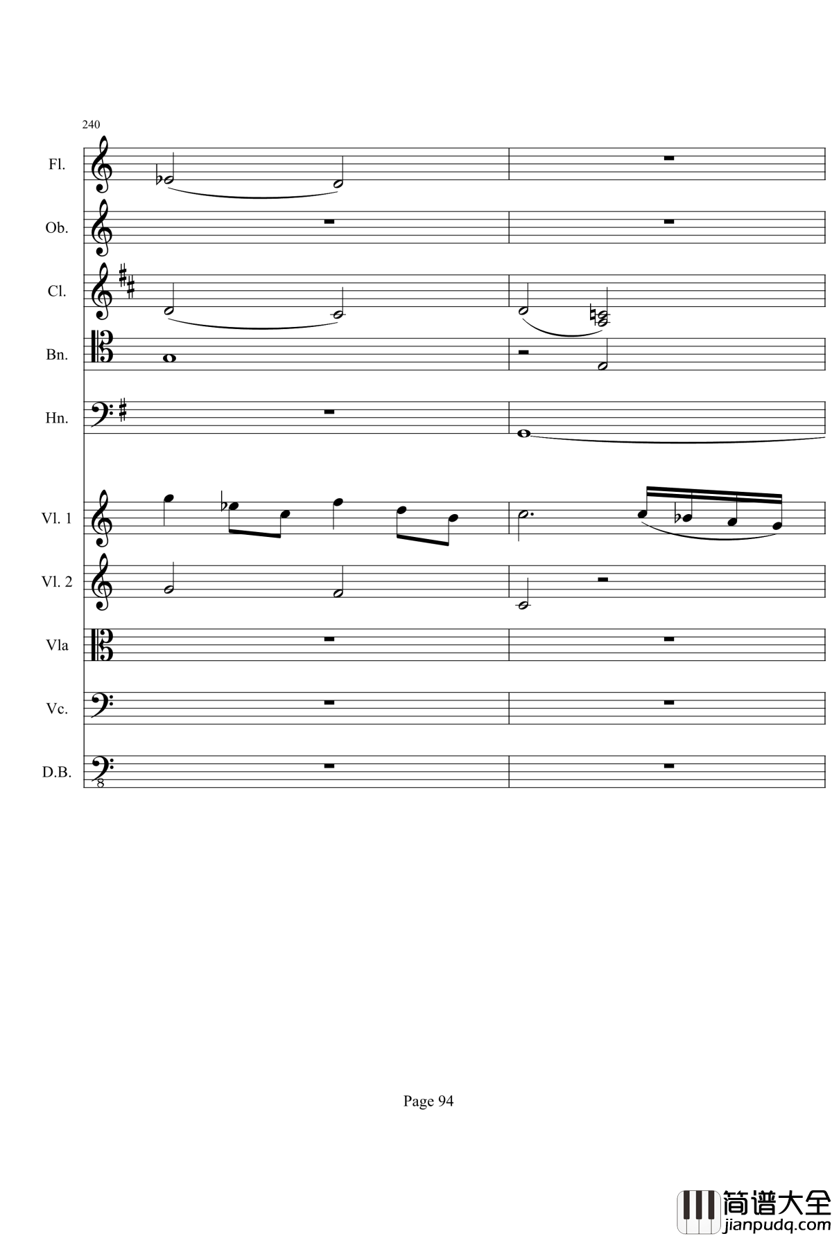 奏鸣曲之交响钢琴谱_第21_Ⅰ_贝多芬_beethoven