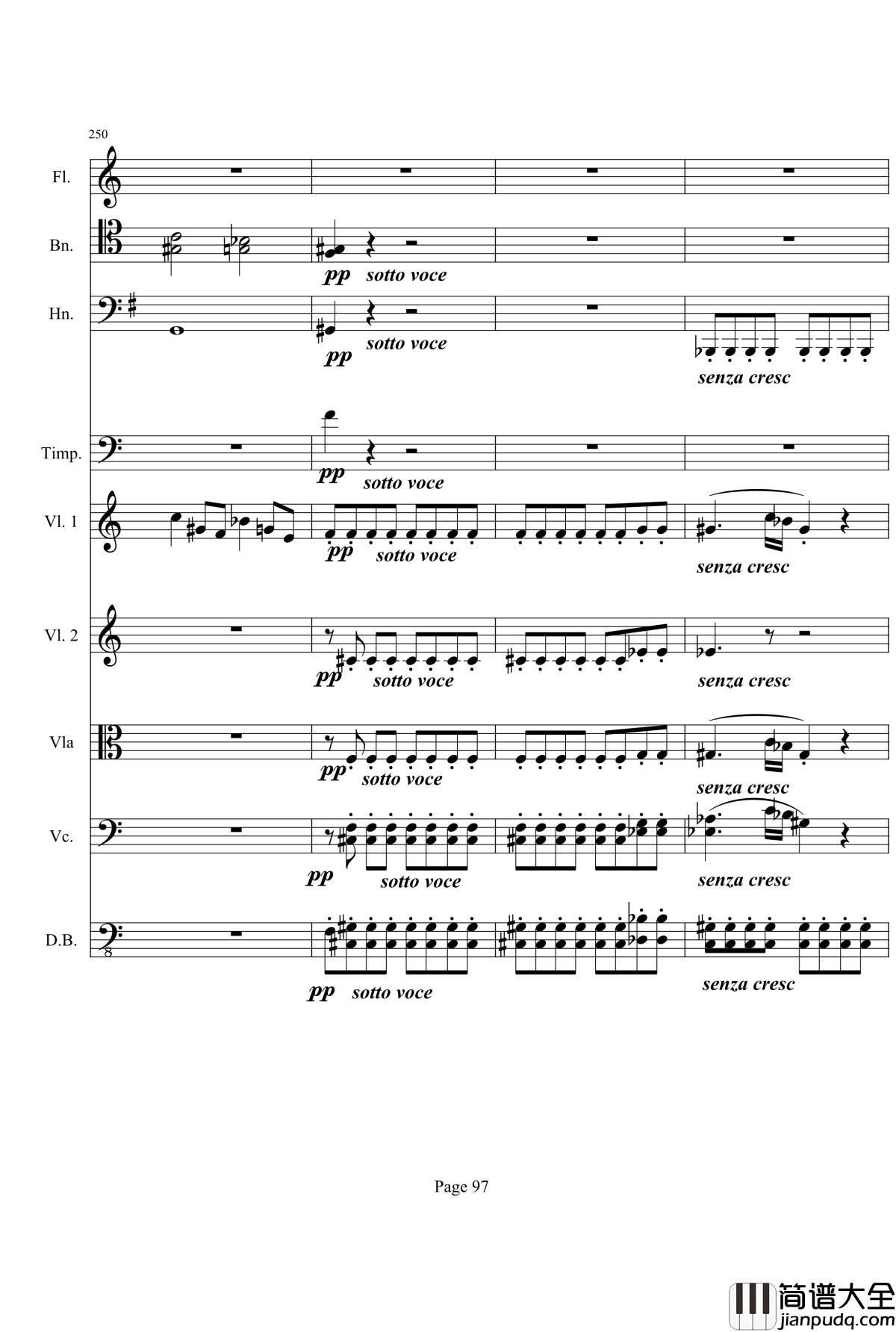 奏鸣曲之交响钢琴谱_第21_Ⅰ_贝多芬_beethoven