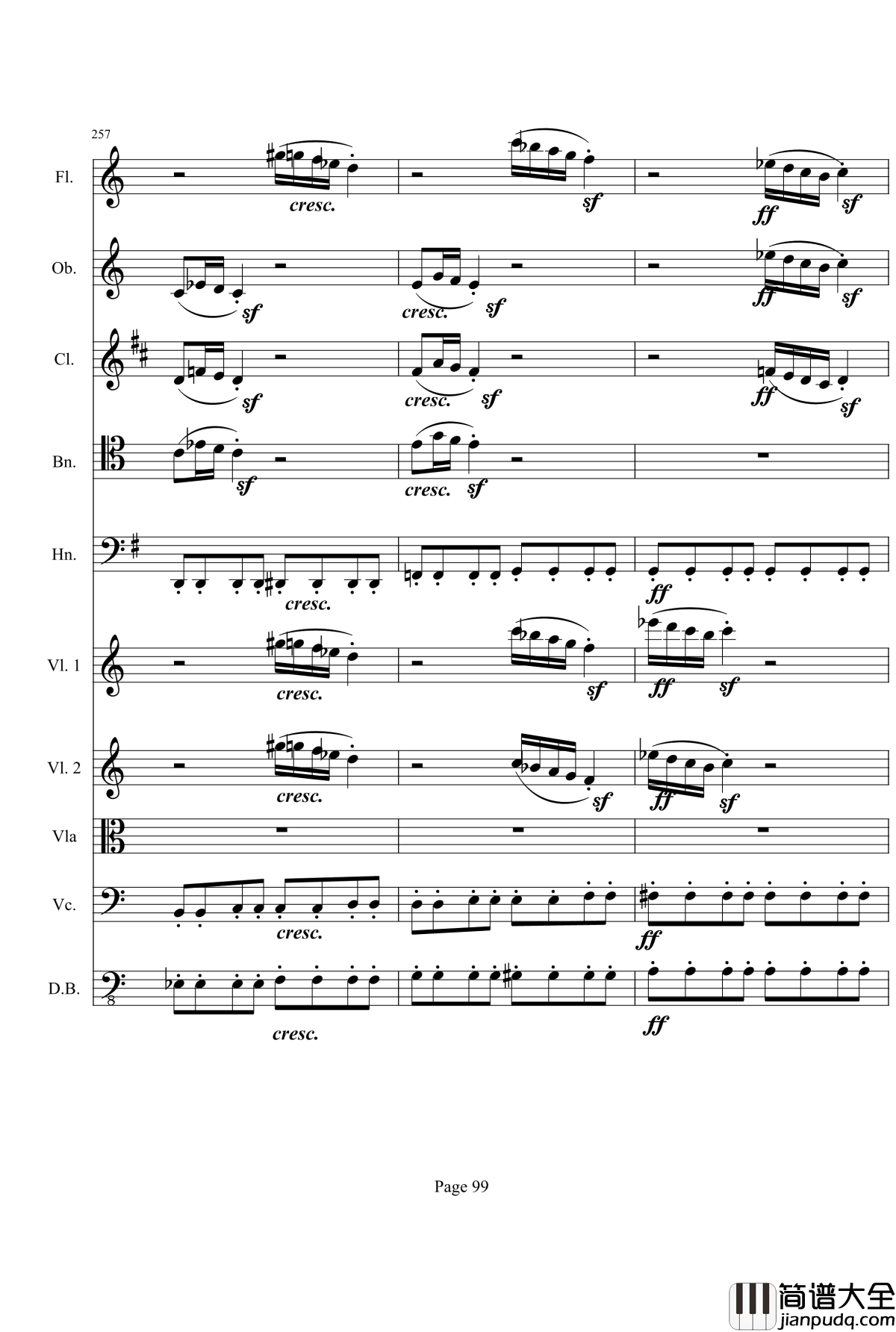 奏鸣曲之交响钢琴谱_第21_Ⅰ_贝多芬_beethoven