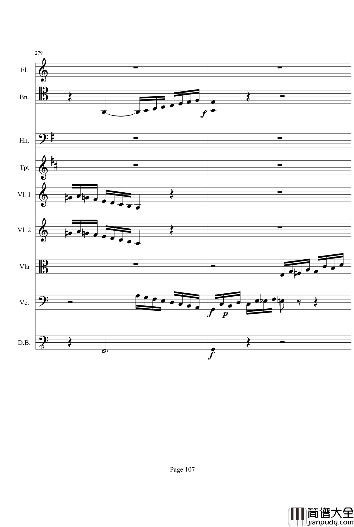 奏鸣曲之交响钢琴谱_第21_Ⅰ_贝多芬_beethoven