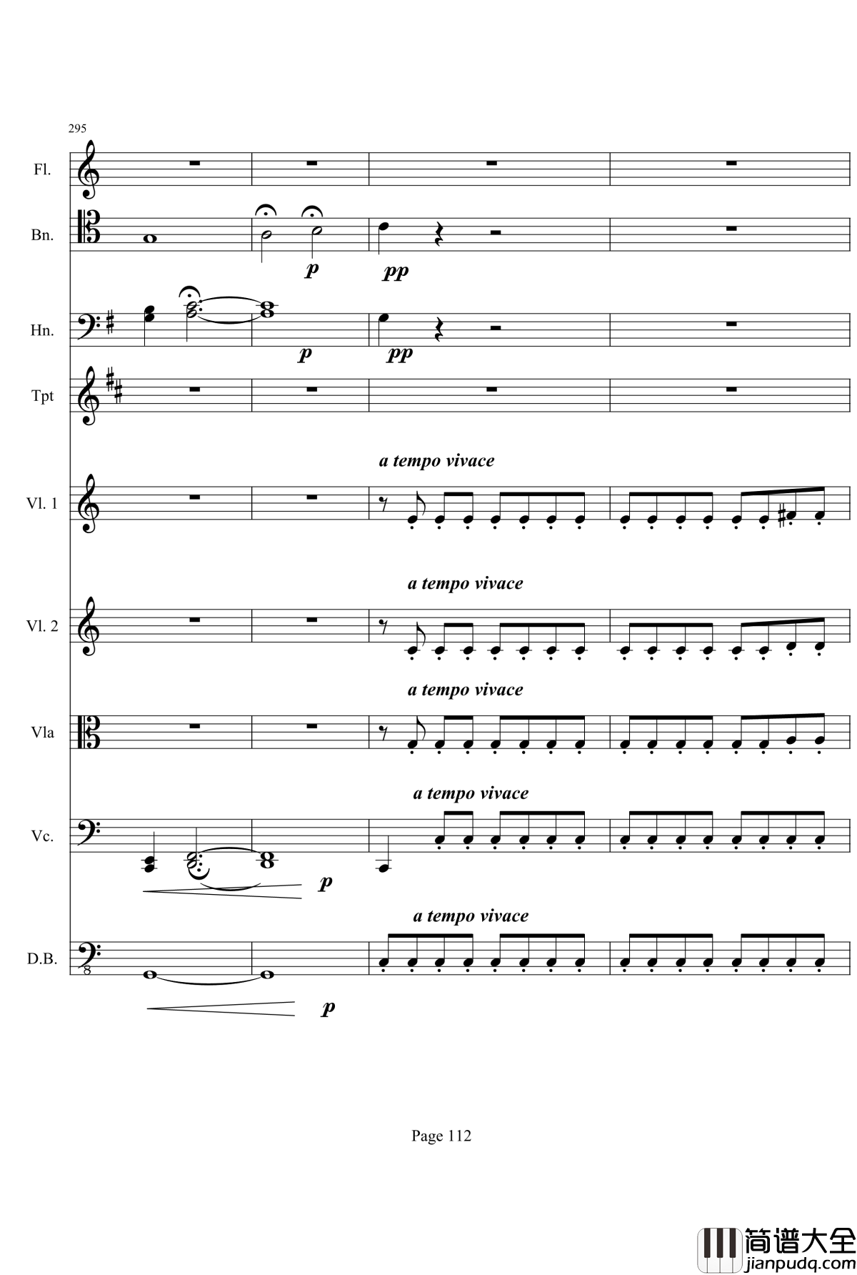 奏鸣曲之交响钢琴谱_第21_Ⅰ_贝多芬_beethoven