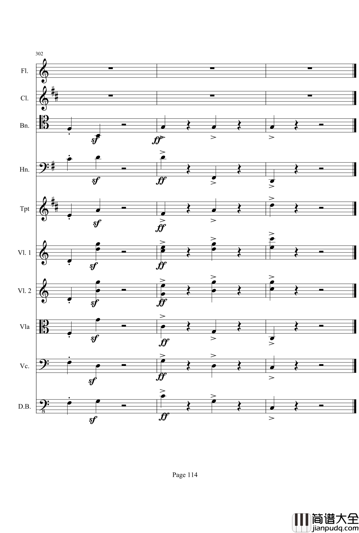 奏鸣曲之交响钢琴谱_第21_Ⅰ_贝多芬_beethoven