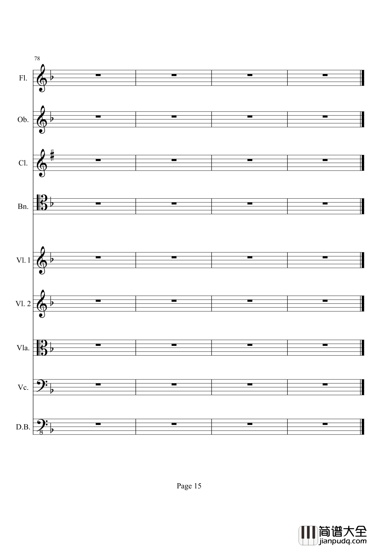 奏鸣曲之交响钢琴谱_第1首_Ⅲ_贝多芬_beethoven