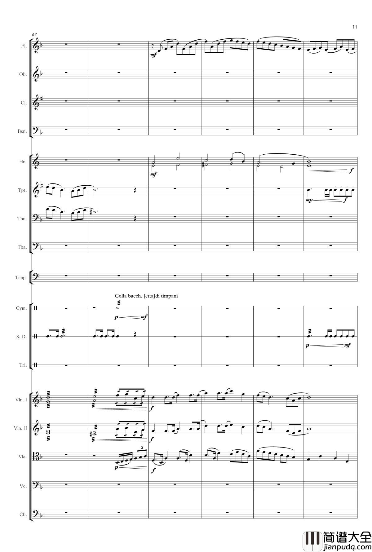 爱丁堡之冬钢琴谱_吴桐