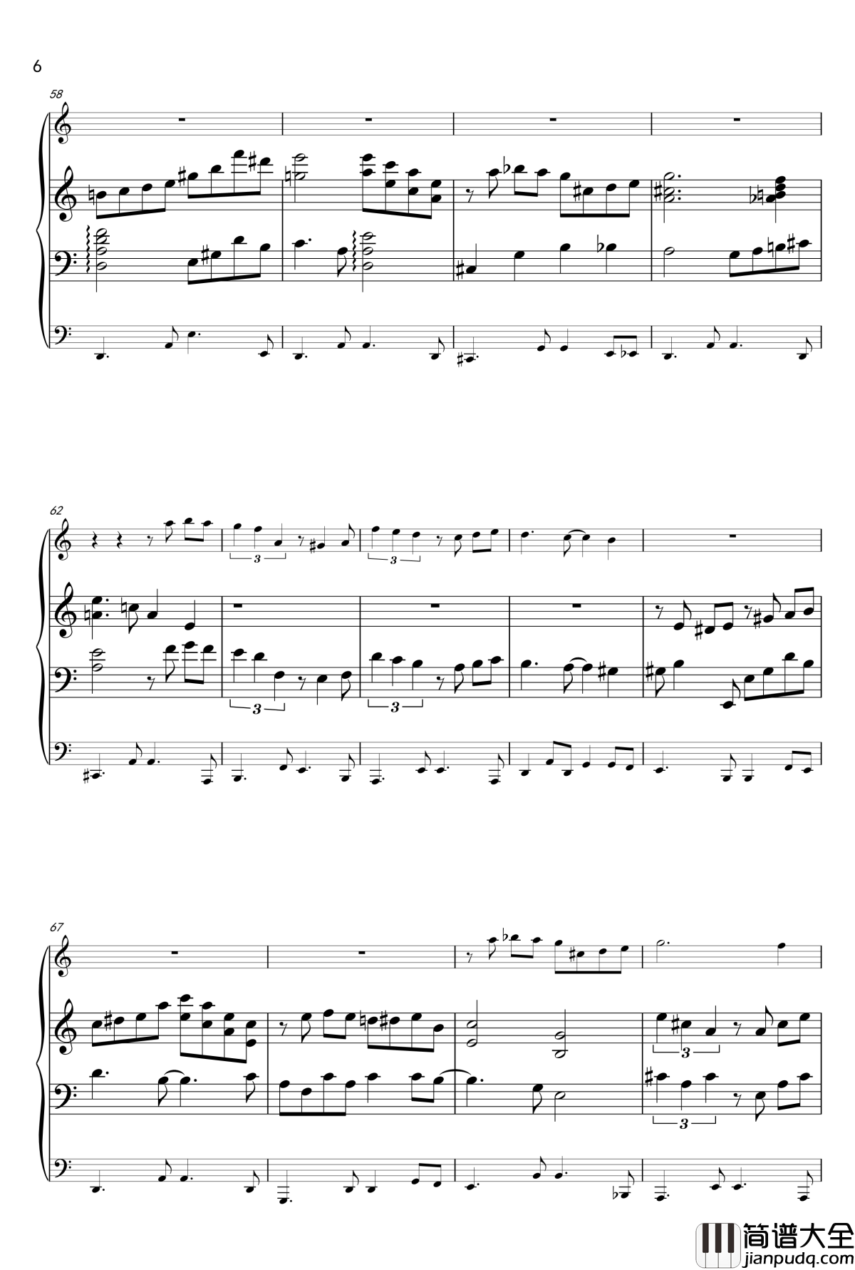 hoem钢琴谱_shierge