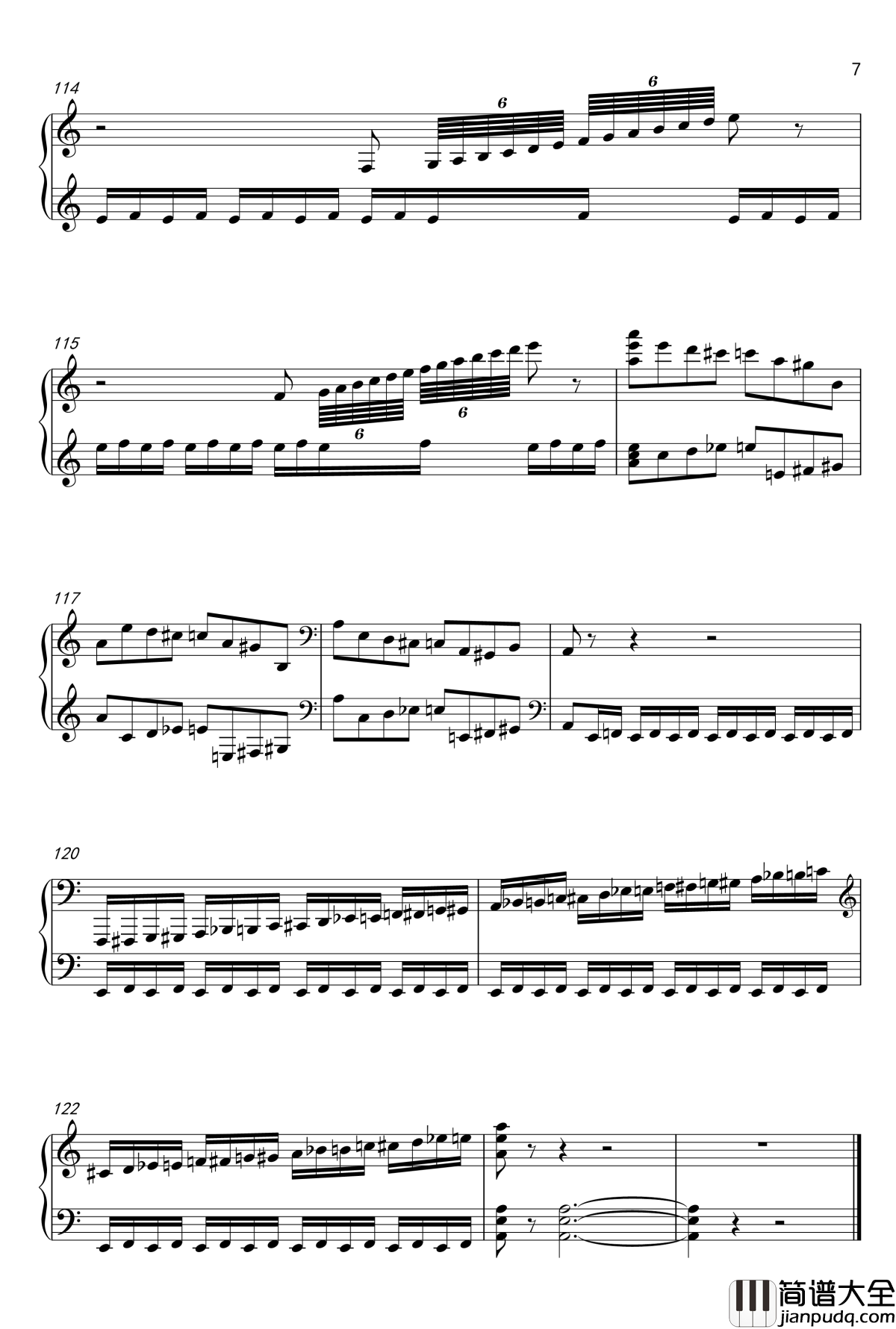 布吉乌吉野蜂飞舞钢琴谱爵士版__里姆斯基_柯萨科夫