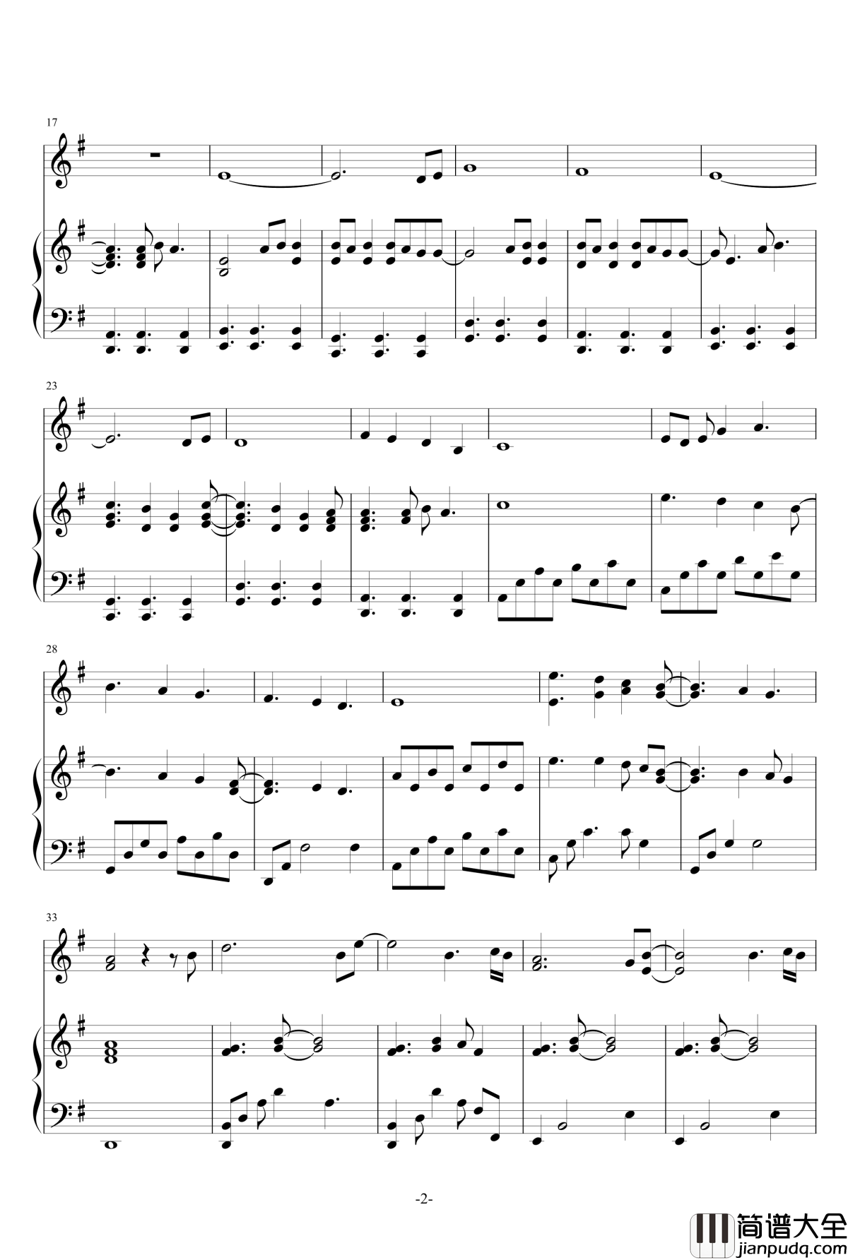 All_of_me钢琴谱_小提琴钢琴合奏_John_Legend