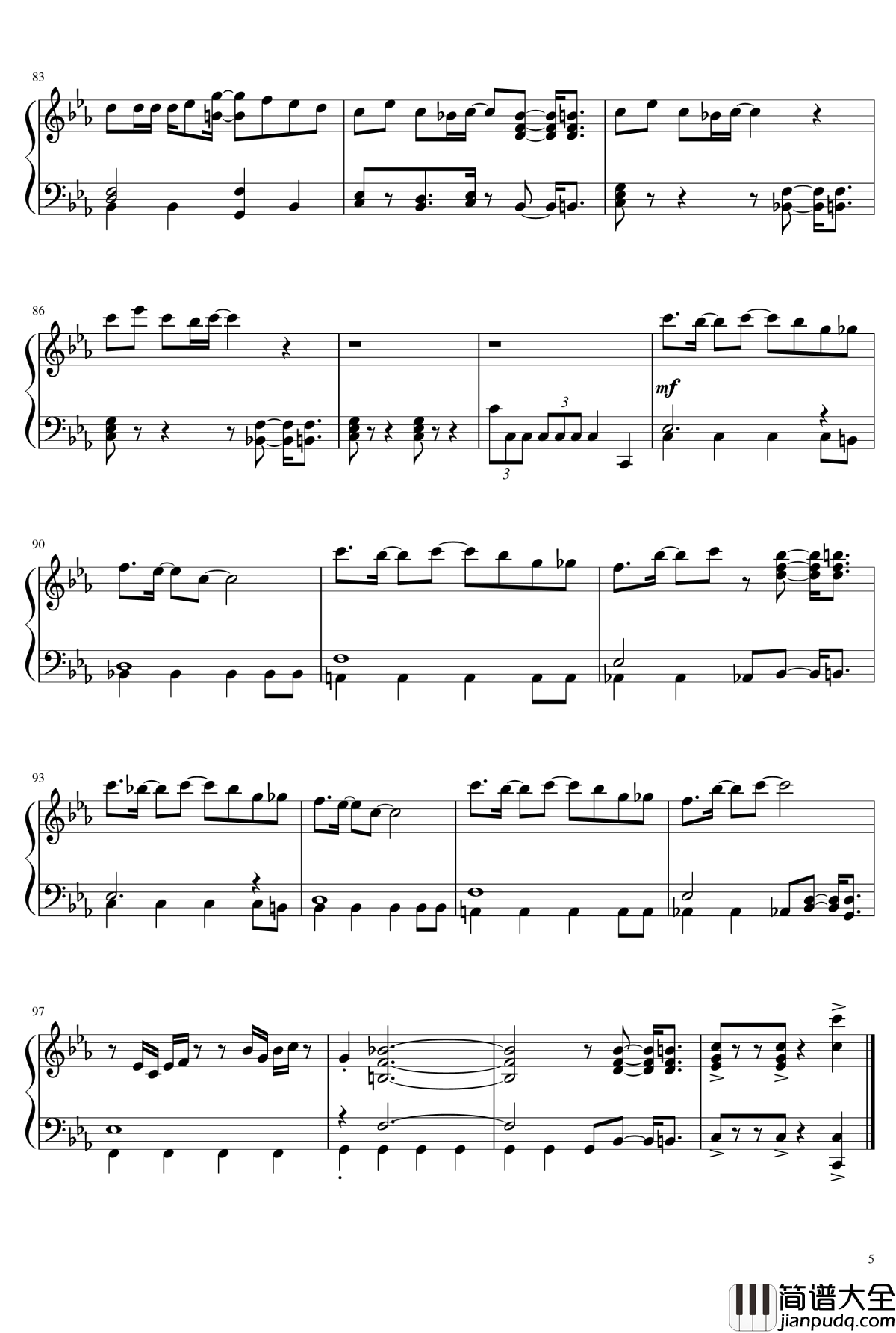 フライングゲット钢琴谱_Flying_Get_AKB48