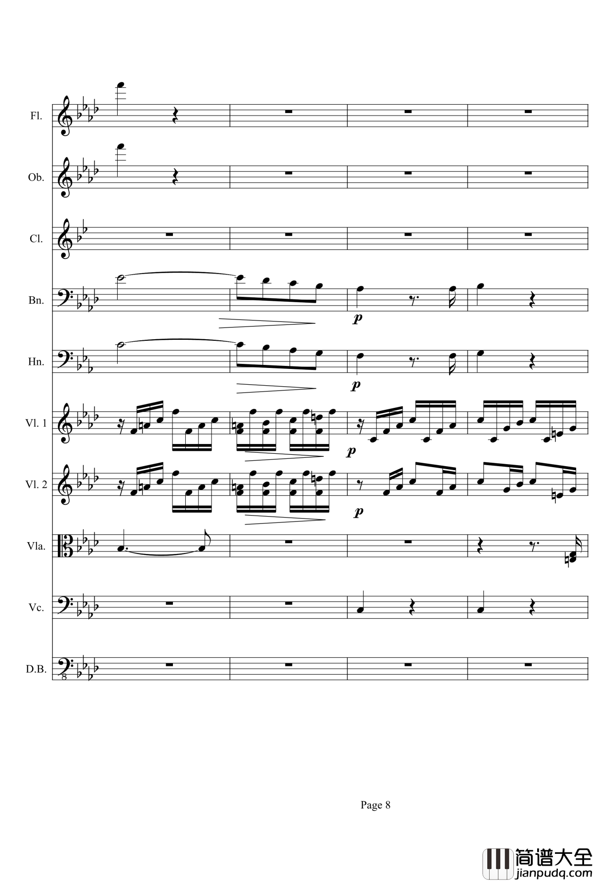 奏鸣曲之交响第23首Ⅲ钢琴谱__贝多芬_beethoven