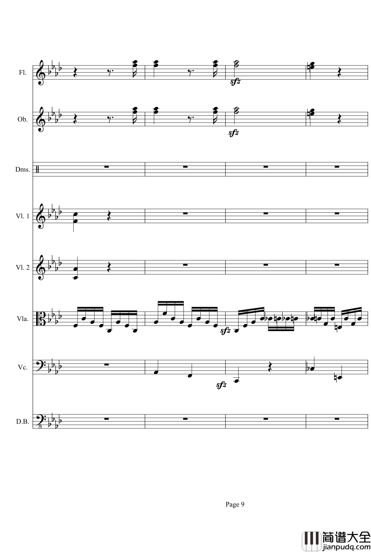 奏鸣曲之交响第23首Ⅲ钢琴谱__贝多芬_beethoven