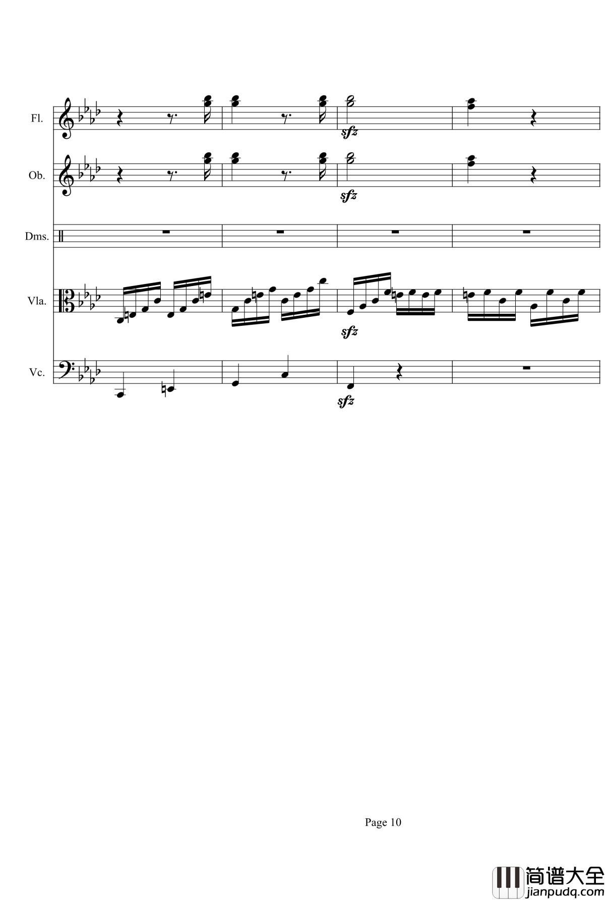 奏鸣曲之交响第23首Ⅲ钢琴谱__贝多芬_beethoven