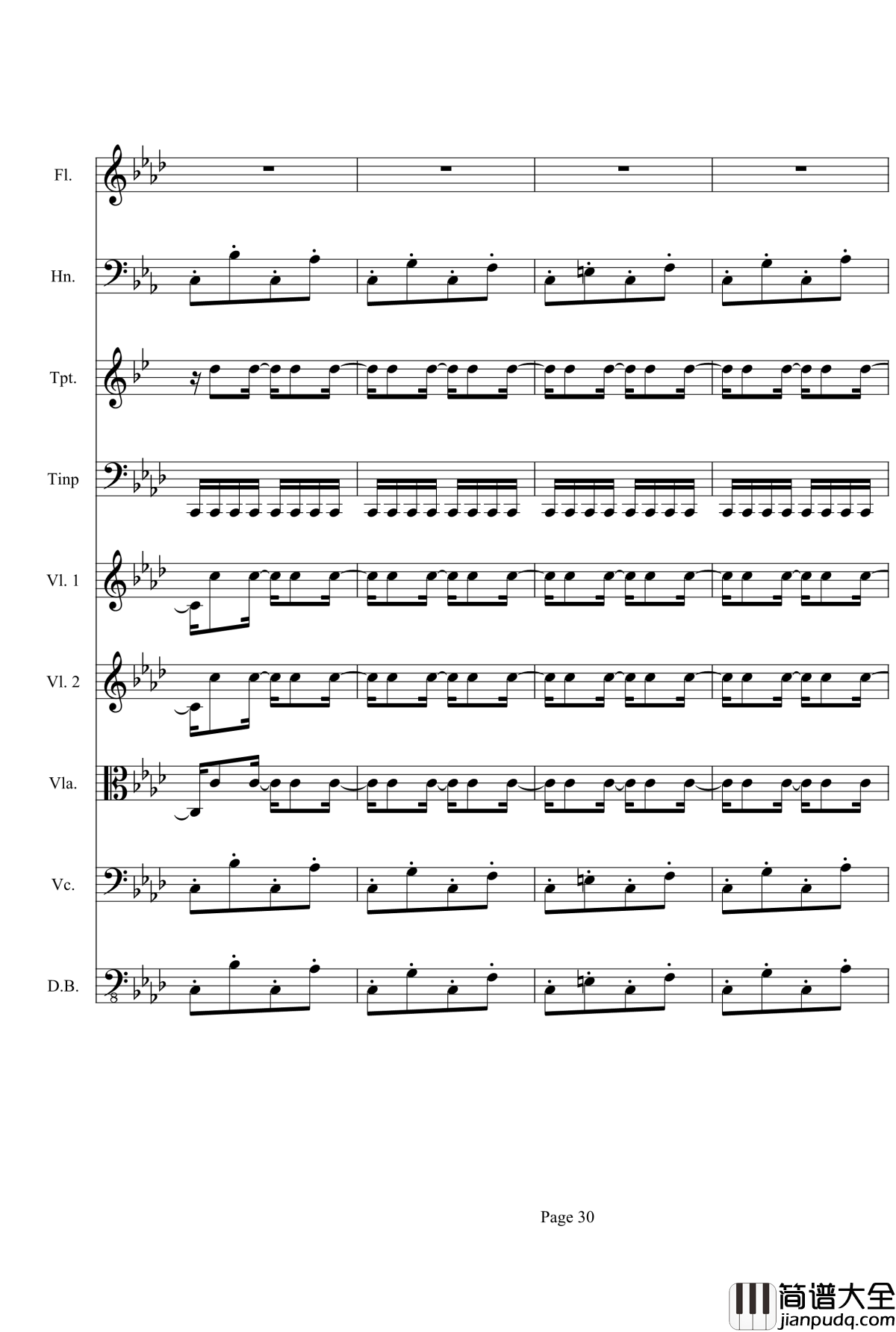 奏鸣曲之交响第23首Ⅲ钢琴谱__贝多芬_beethoven