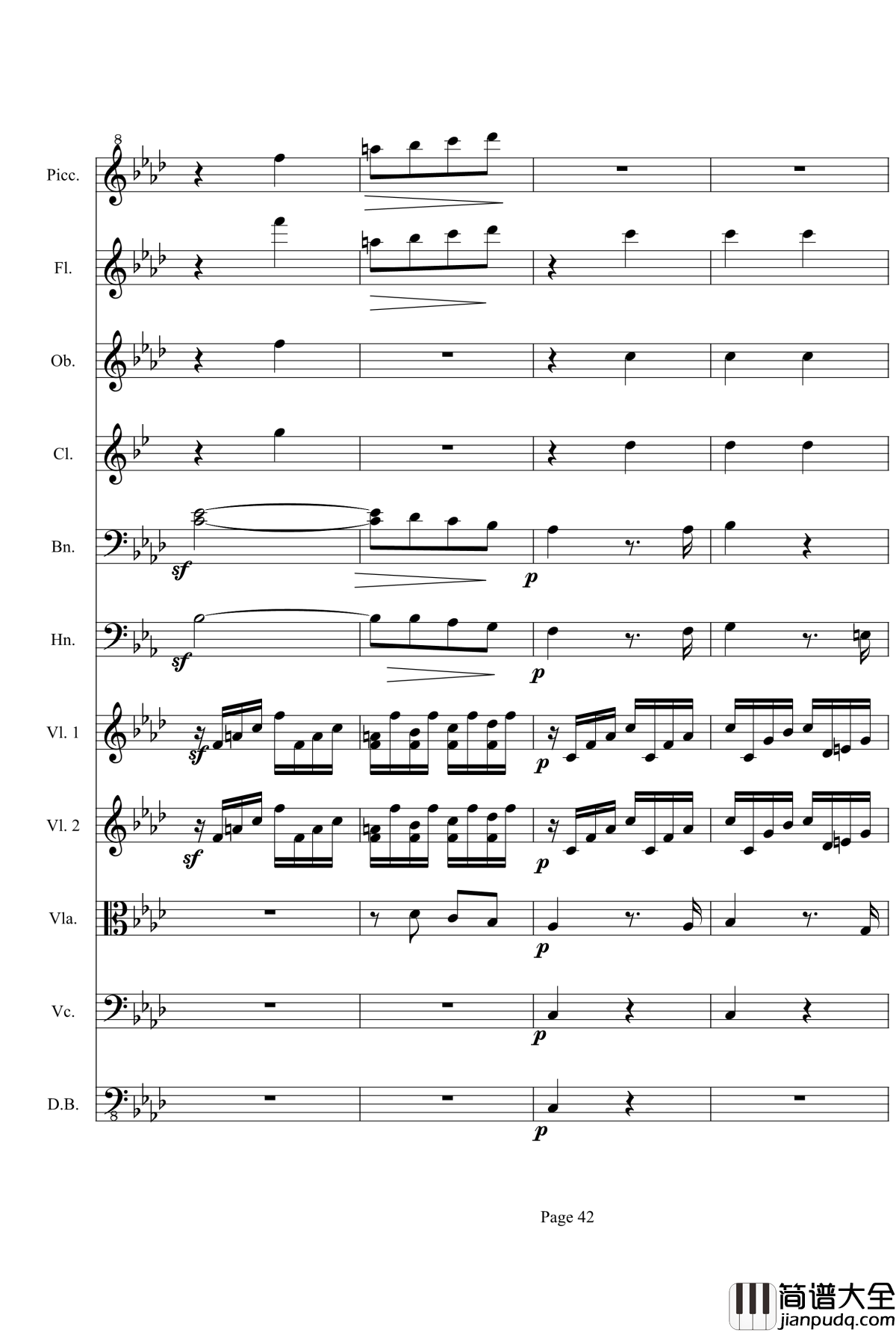 奏鸣曲之交响第23首Ⅲ钢琴谱__贝多芬_beethoven