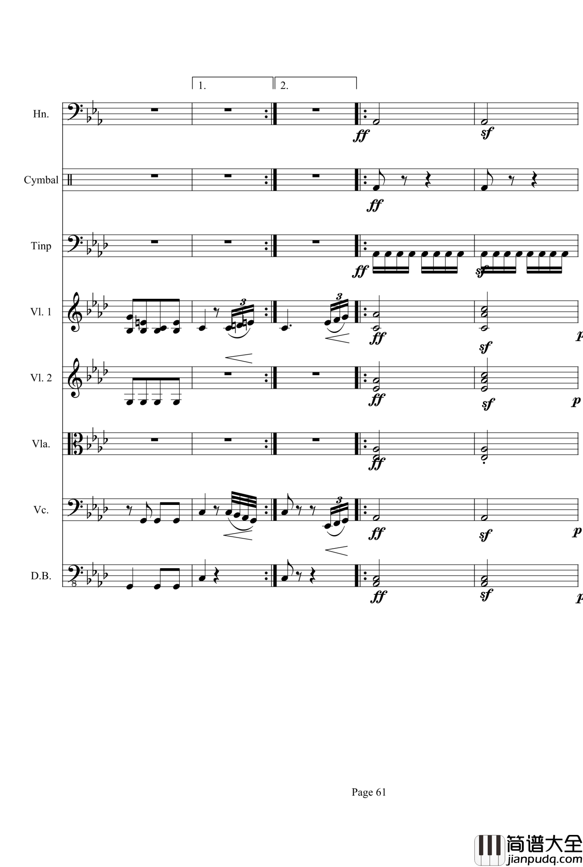 奏鸣曲之交响第23首Ⅲ钢琴谱__贝多芬_beethoven